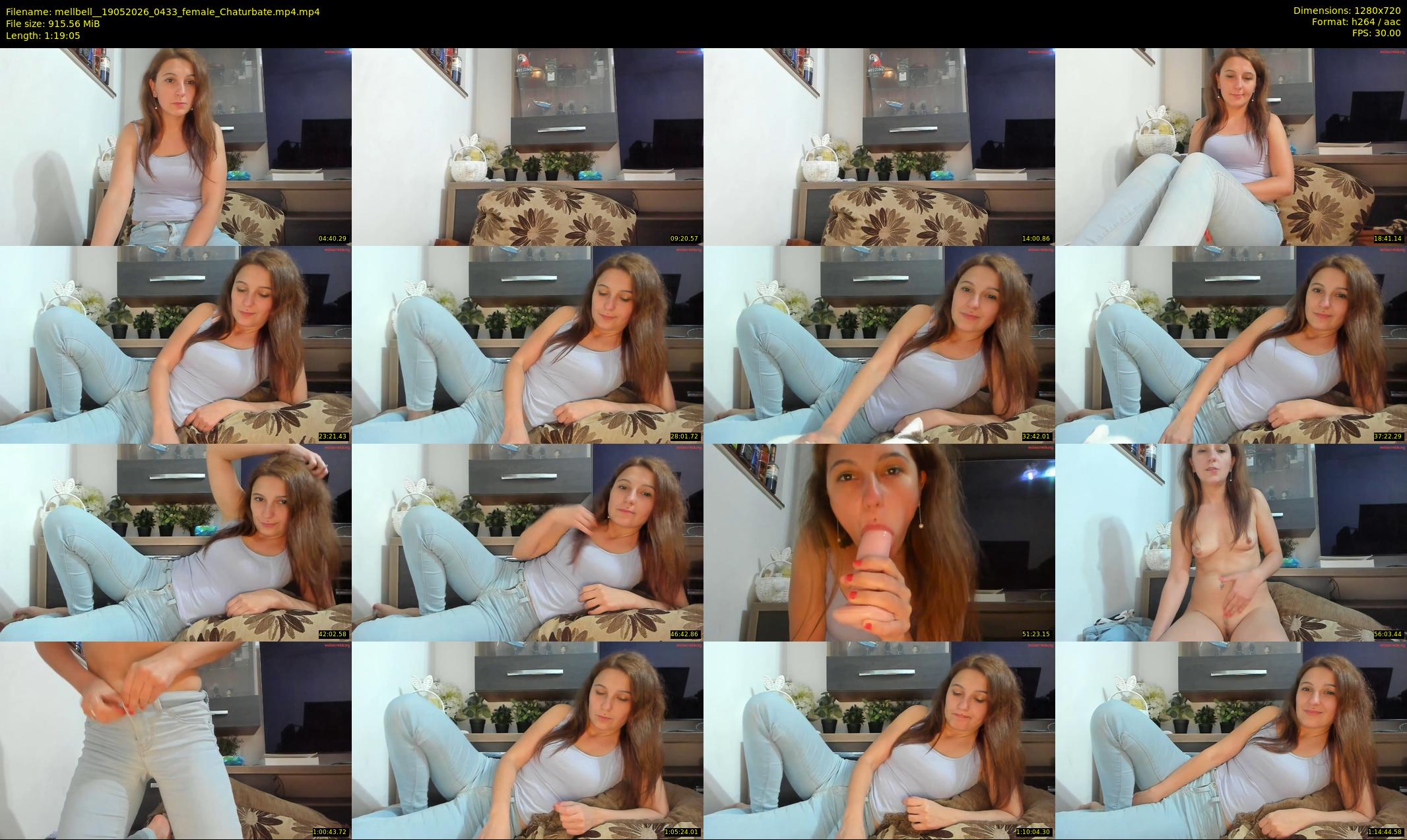 mellbell_ — 80 minute Chaturbate female cam show recording, 720p, May 19, 2026