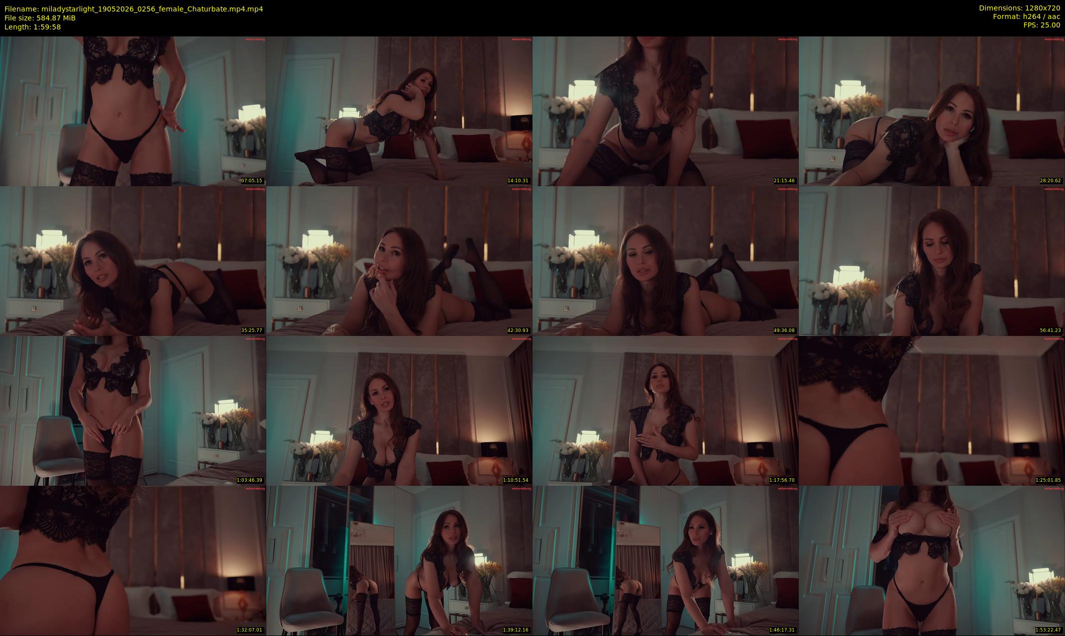 miladystarlight — 120 minute Chaturbate female cam show recording, 720p, May 19, 2026