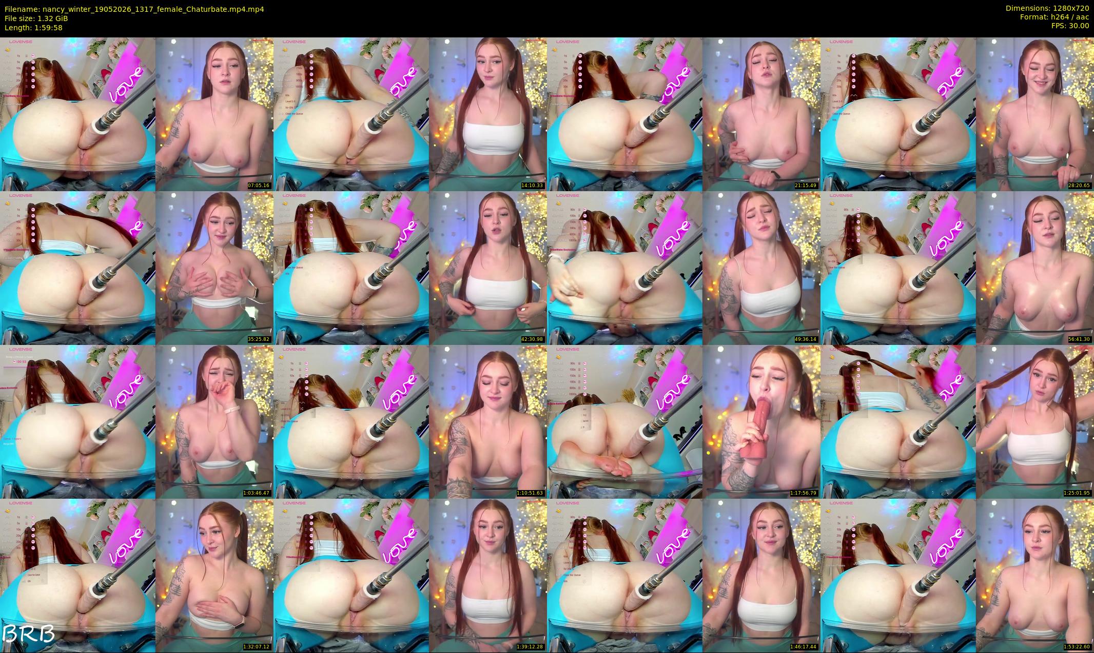 nancy_winter — 120 minute Chaturbate female cam show recording, 720p, May 19, 2026