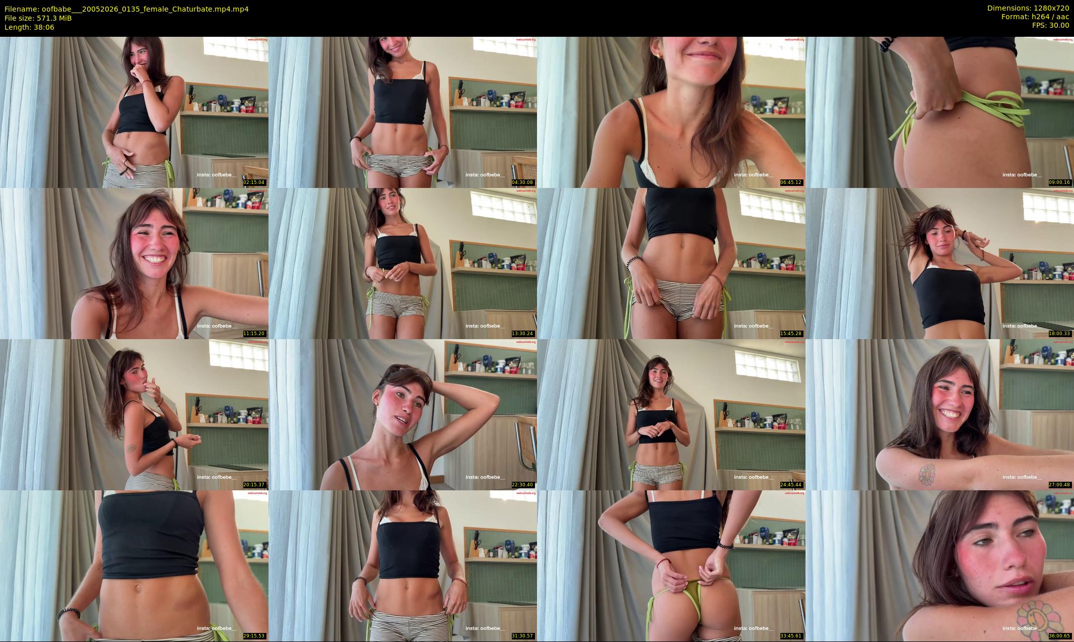 oofbabe__ — 39 minute Chaturbate female cam show recording, 720p, May 20, 2026
