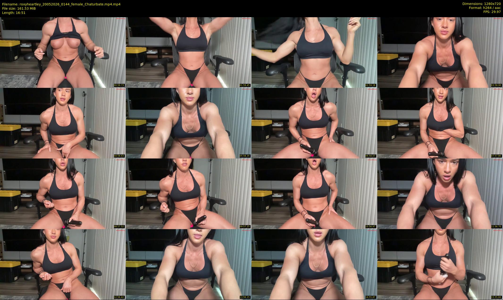 roxyheartley — 17 minute Chaturbate female cam show recording, 720p, May 20, 2026