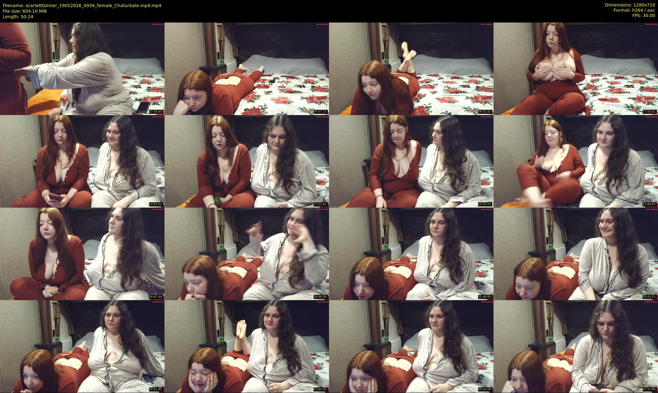 scarletttsinner — 51 minute Chaturbate female cam show recording, 720p, May 19, 2026