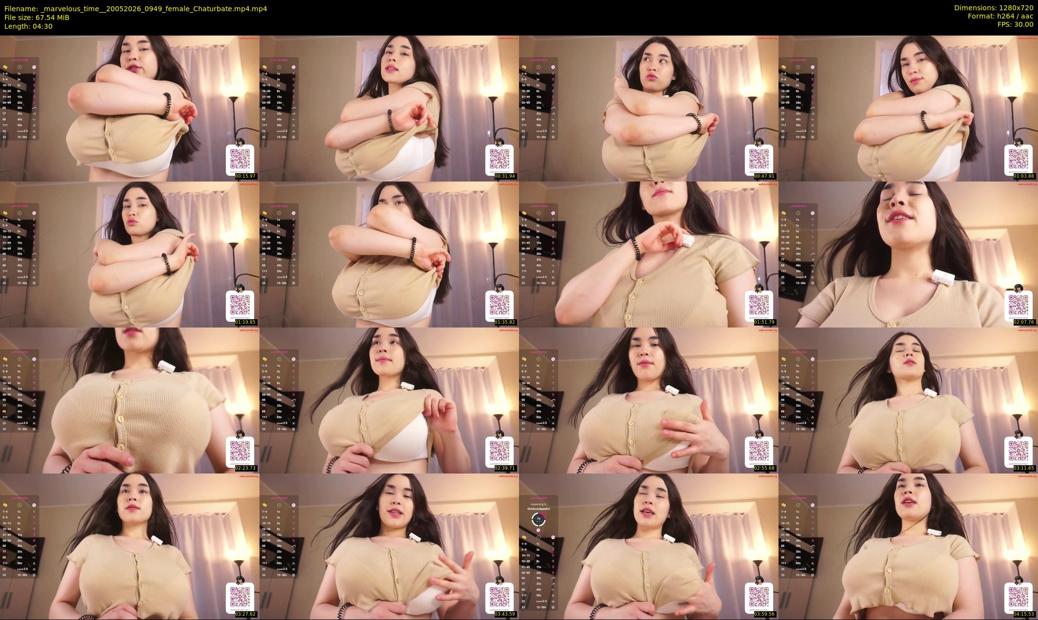 _marvelous_time_ — 5 minute Chaturbate female cam show recording, 720p, May 20, 2026