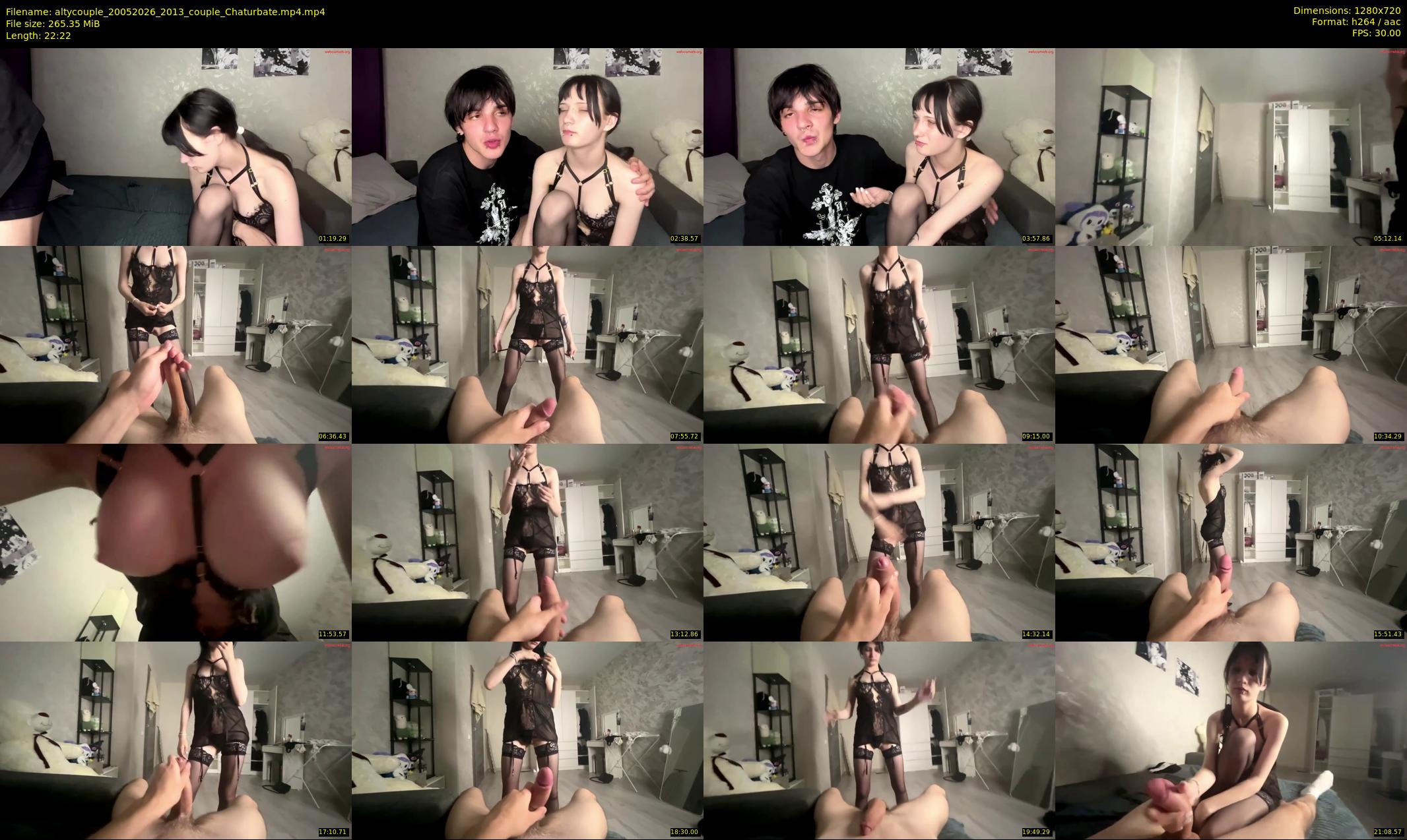 altycouple — 23 minute Chaturbate couple cam show recording, 720p, May 20, 2026