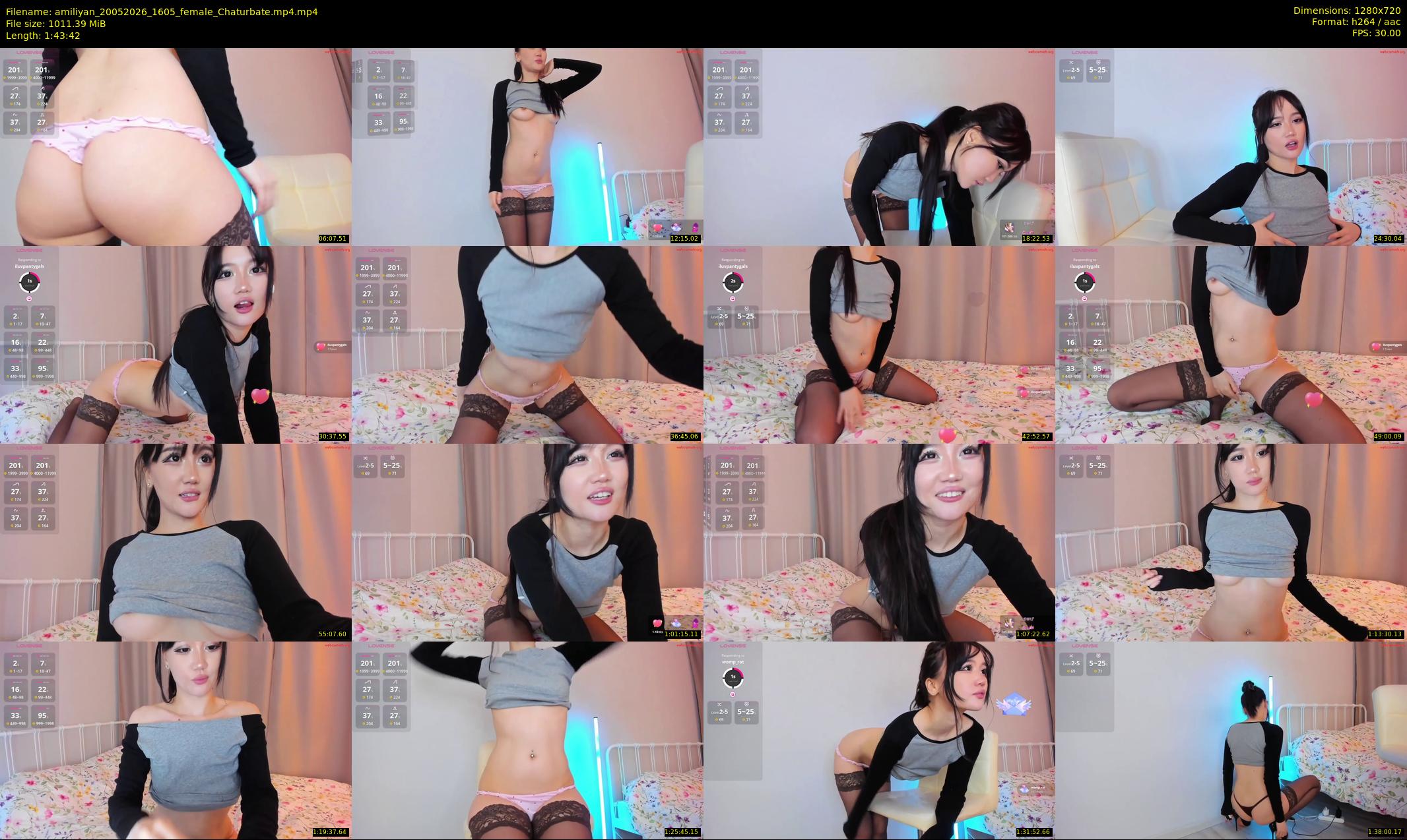 amiliyan — 104 minute Chaturbate female cam show recording, 720p, May 20, 2026