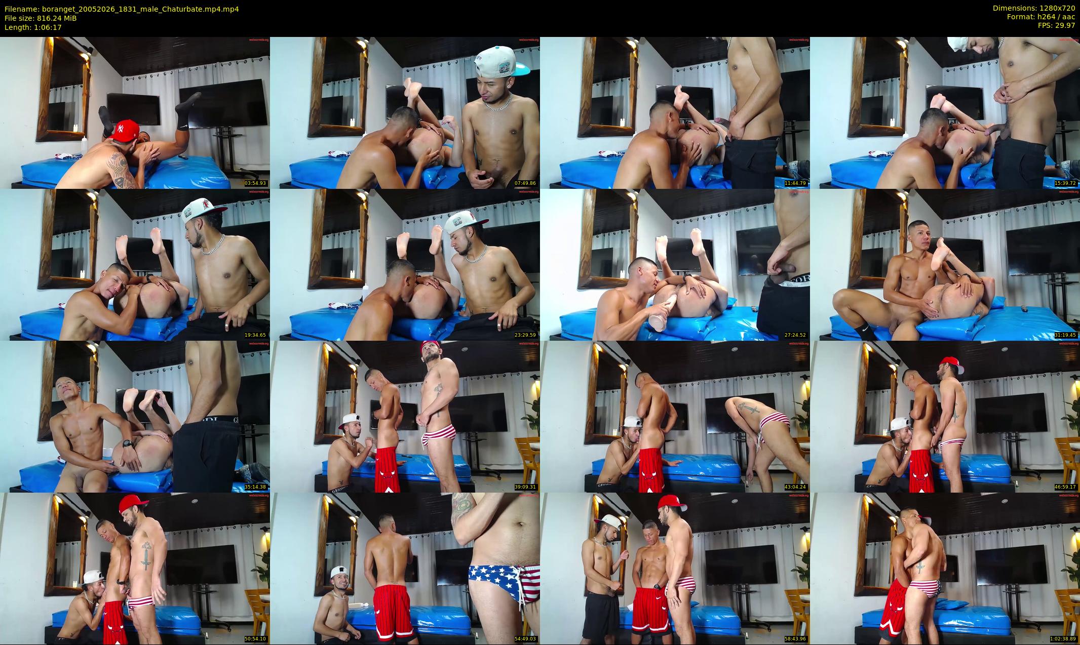 boranget — 67 minute Chaturbate male cam show recording, 720p, May 20, 2026