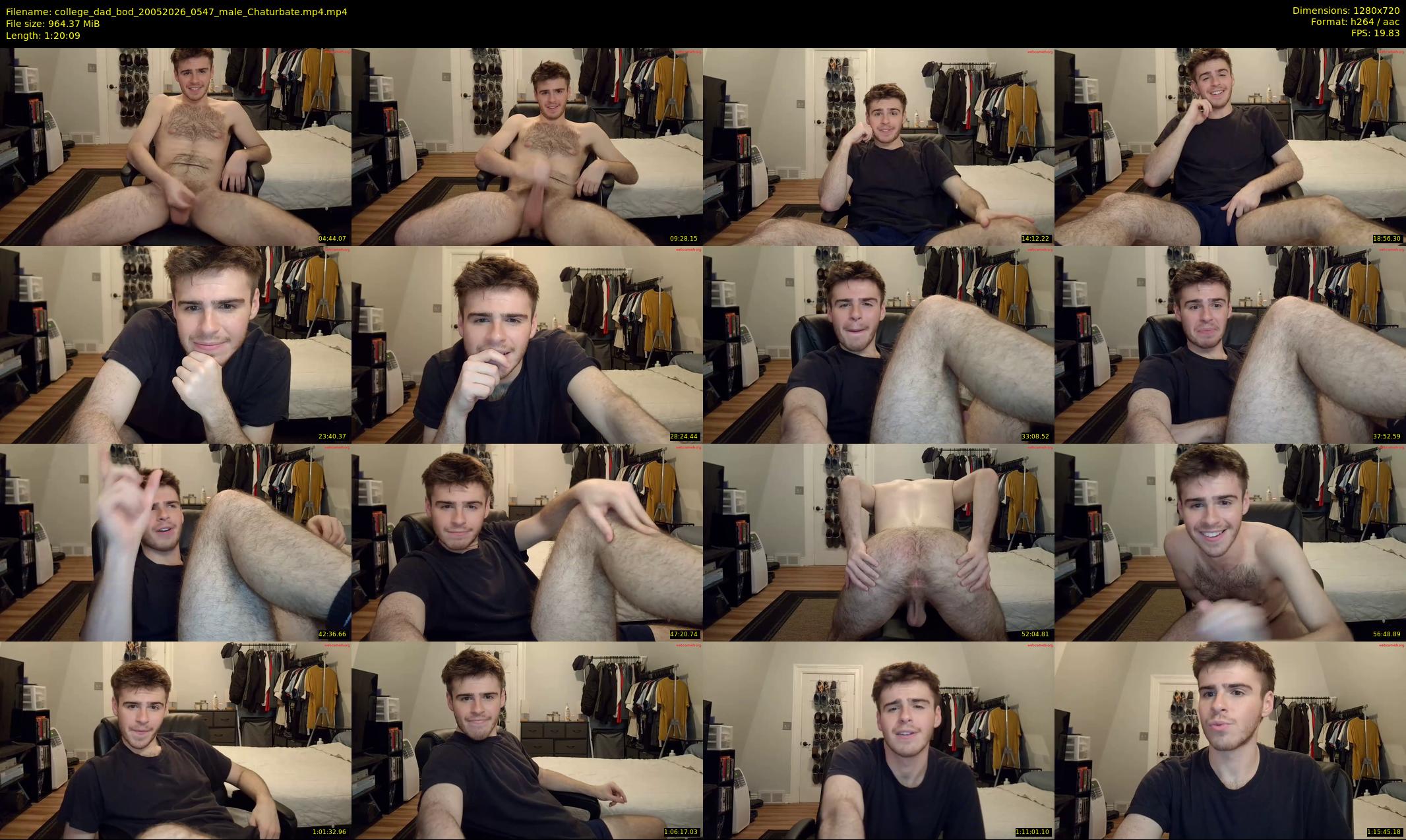 college_dad_bod — 81 minute Chaturbate male cam show recording, 720p, May 20, 2026