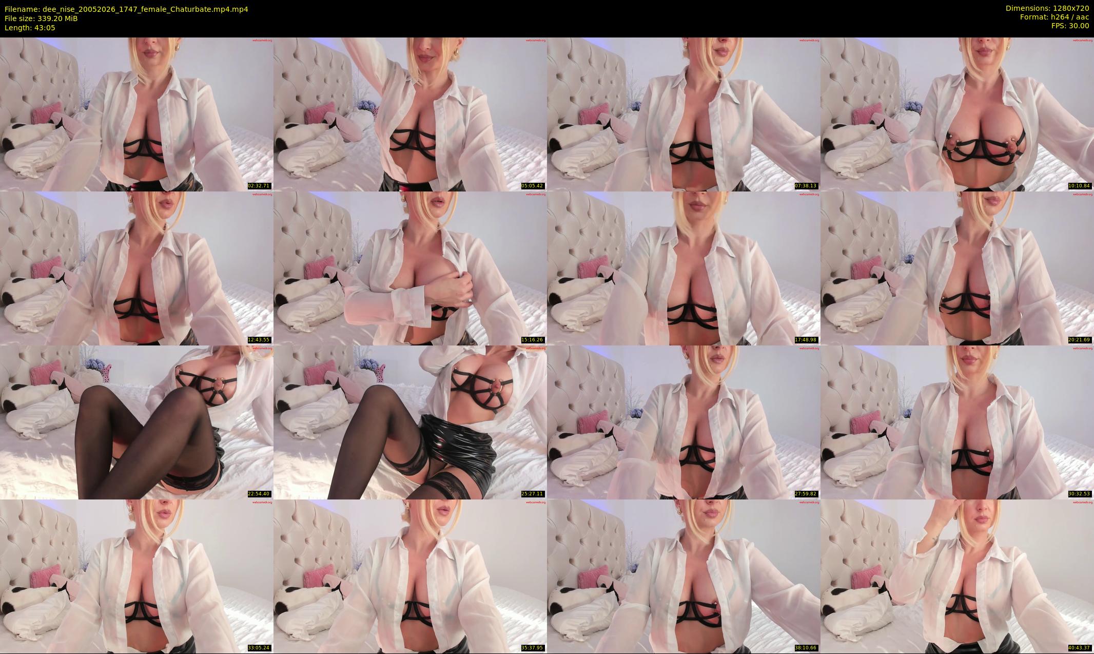 dee_nise — 44 minute Chaturbate female cam show recording, 720p, May 20, 2026