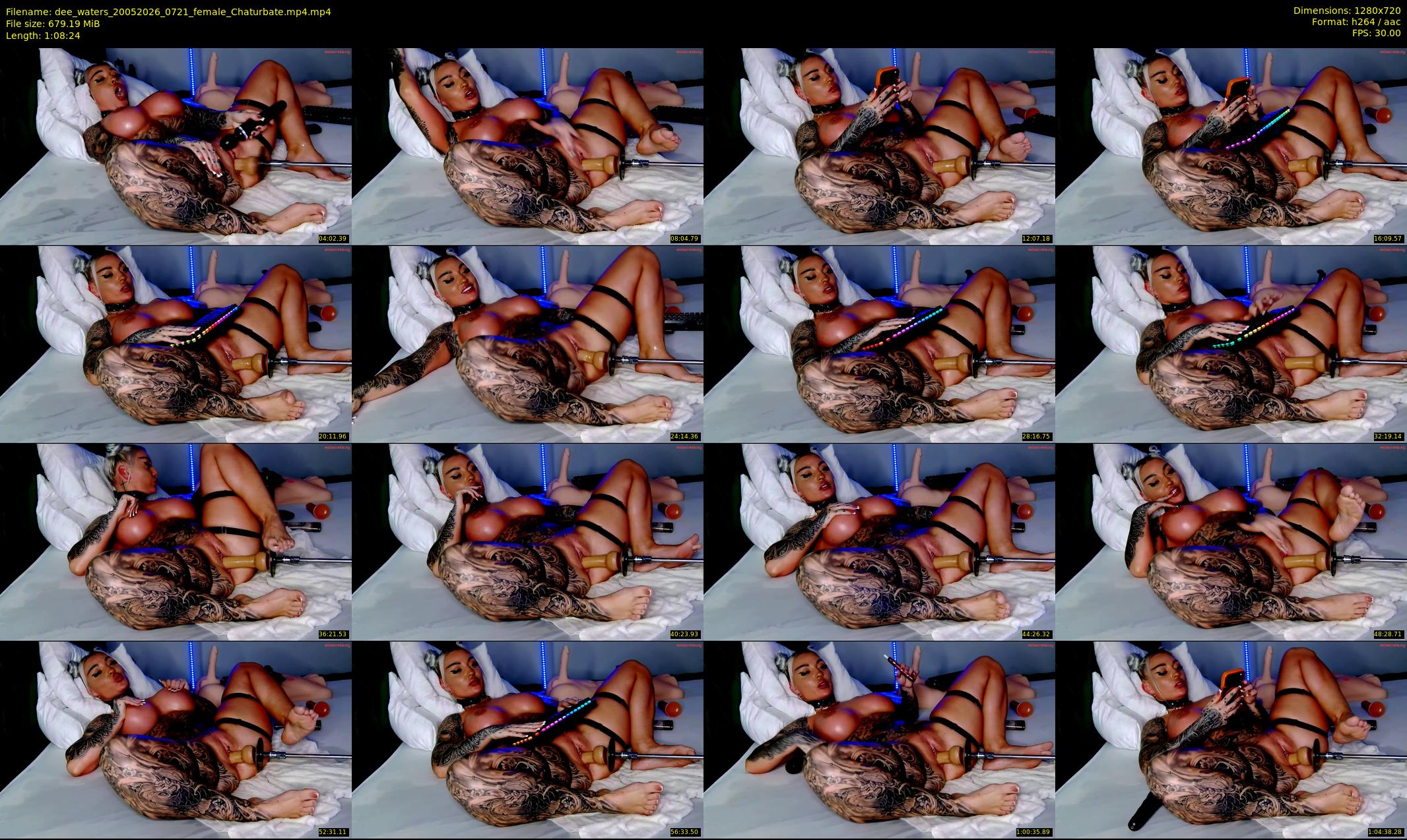 dee_waters — 69 minute Chaturbate female cam show recording, 720p, May 20, 2026
