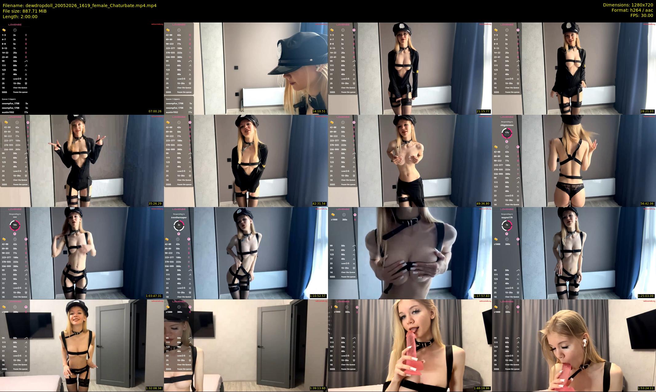 dewdropdoll — 120 minute Chaturbate female cam show recording, 720p, May 20, 2026