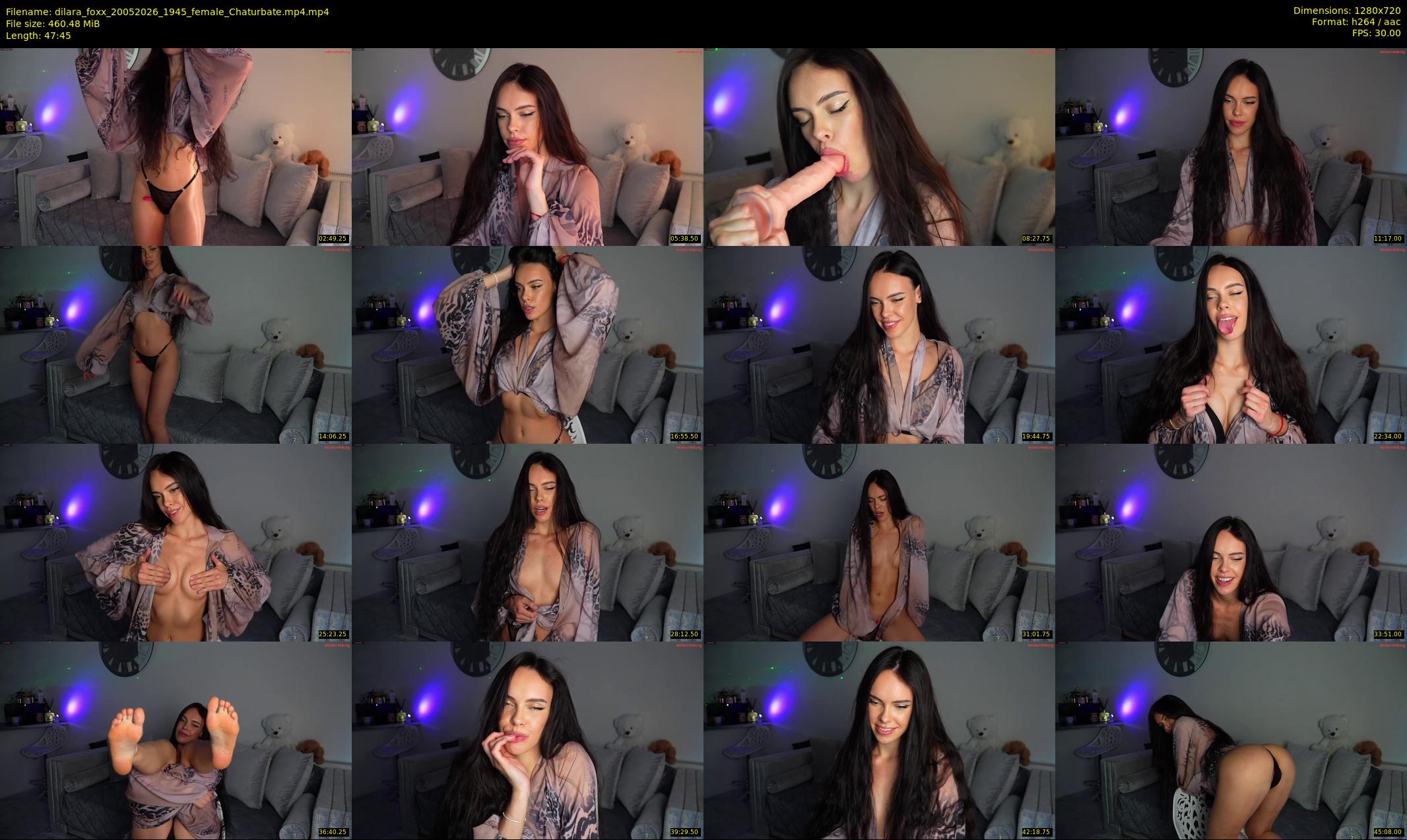 dilara_foxx — 48 minute Chaturbate female cam show recording, 720p, May 20, 2026