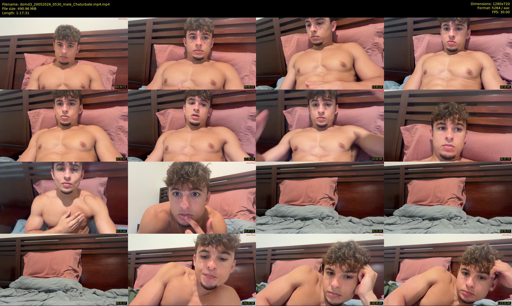 domd3 — 78 minute Chaturbate male cam show recording, 720p, May 20, 2026
