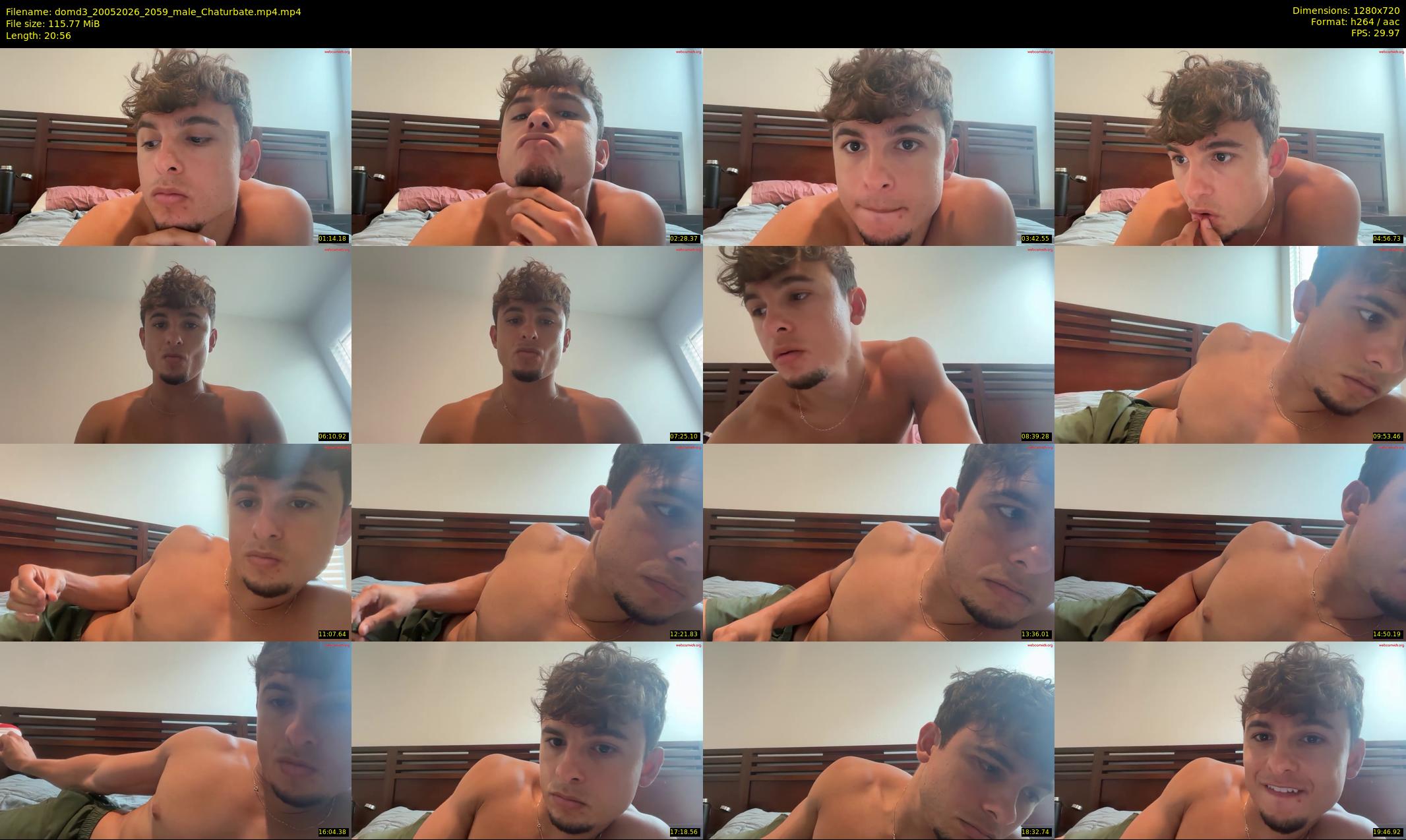 domd3 — 21 minute Chaturbate male cam show recording, 720p, May 20, 2026