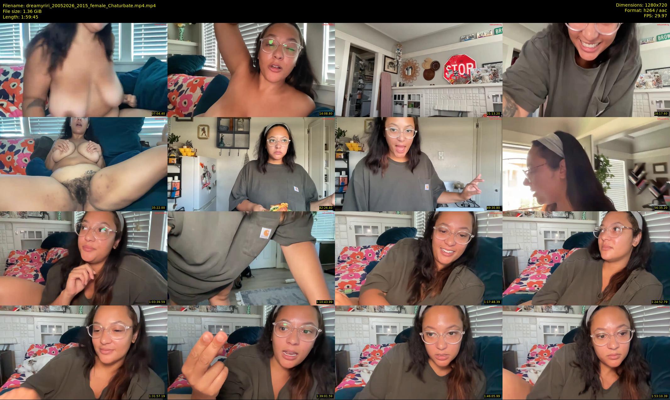 dreamyriri — 120 minute Chaturbate female cam show recording, 720p, May 20, 2026