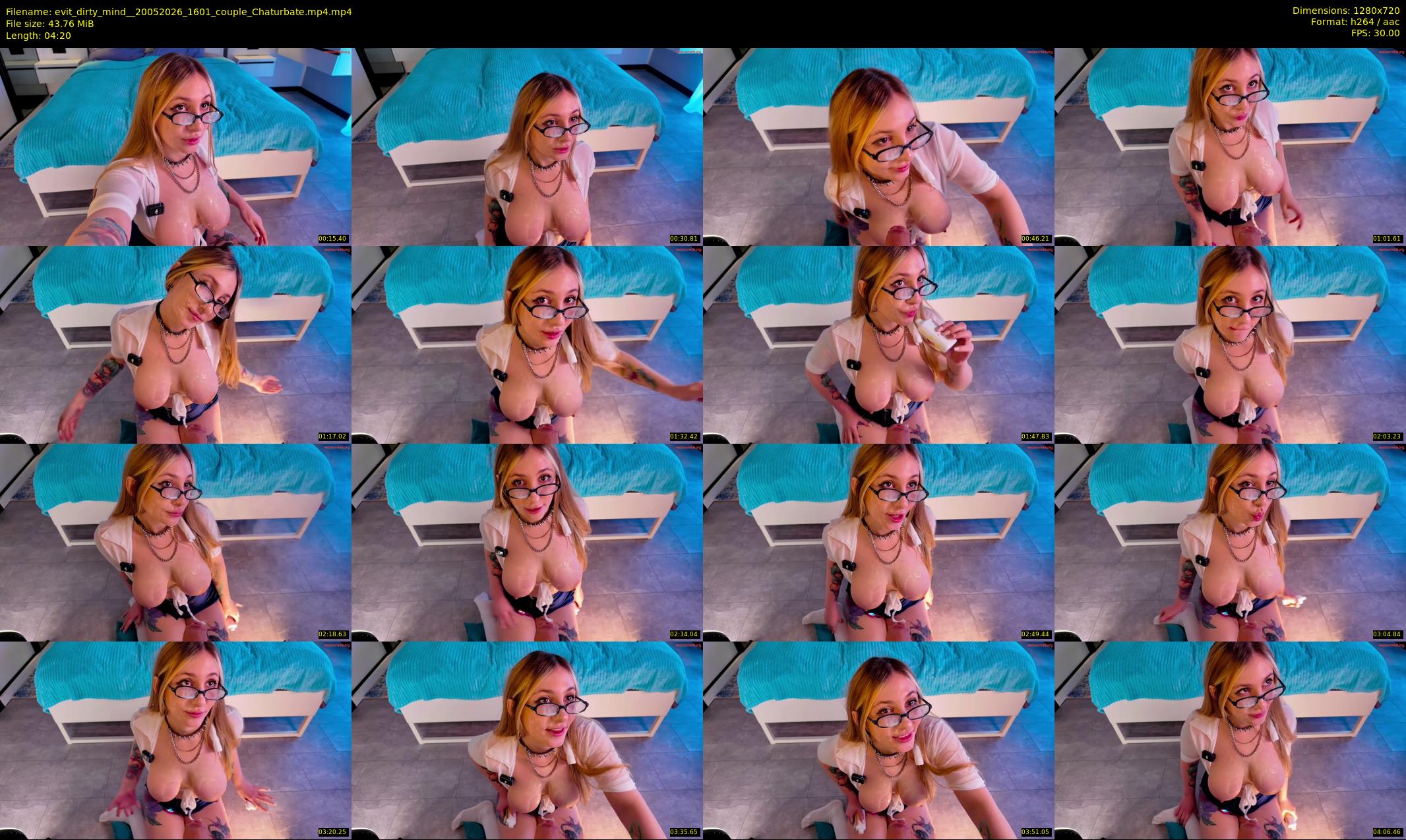 evit_dirty_mind_ — 5 minute Chaturbate couple cam show recording, 720p, May 20, 2026