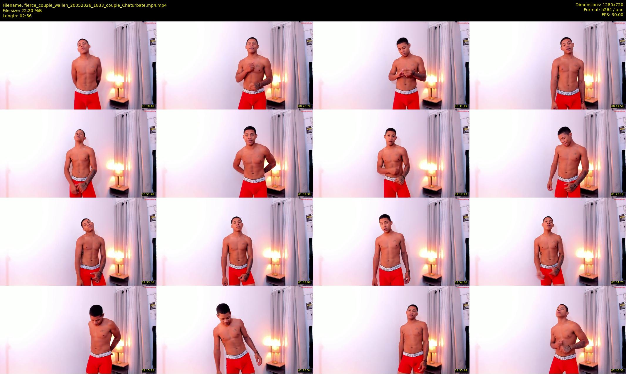 fierce_couple_wallen — 3 minute Chaturbate couple cam show recording, 720p, May 20, 2026