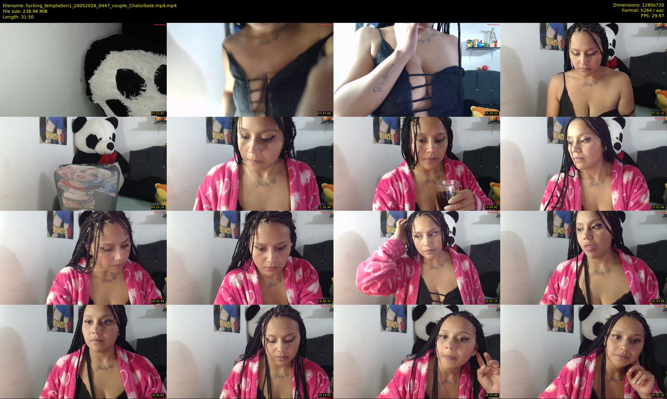 fucking_temptation1 — 32 minute Chaturbate couple cam show recording, 720p, May 20, 2026