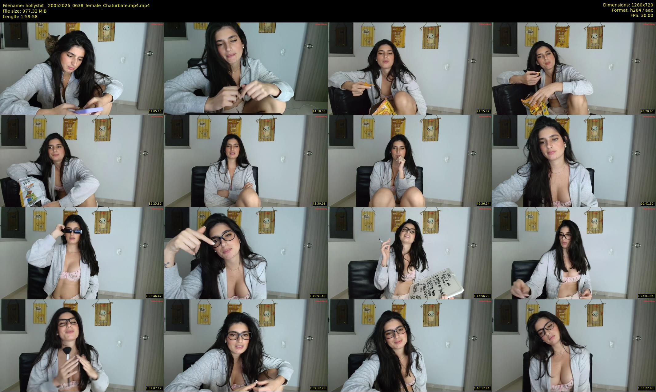 hollyshit_ — 120 minute Chaturbate female cam show recording, 720p, May 20, 2026