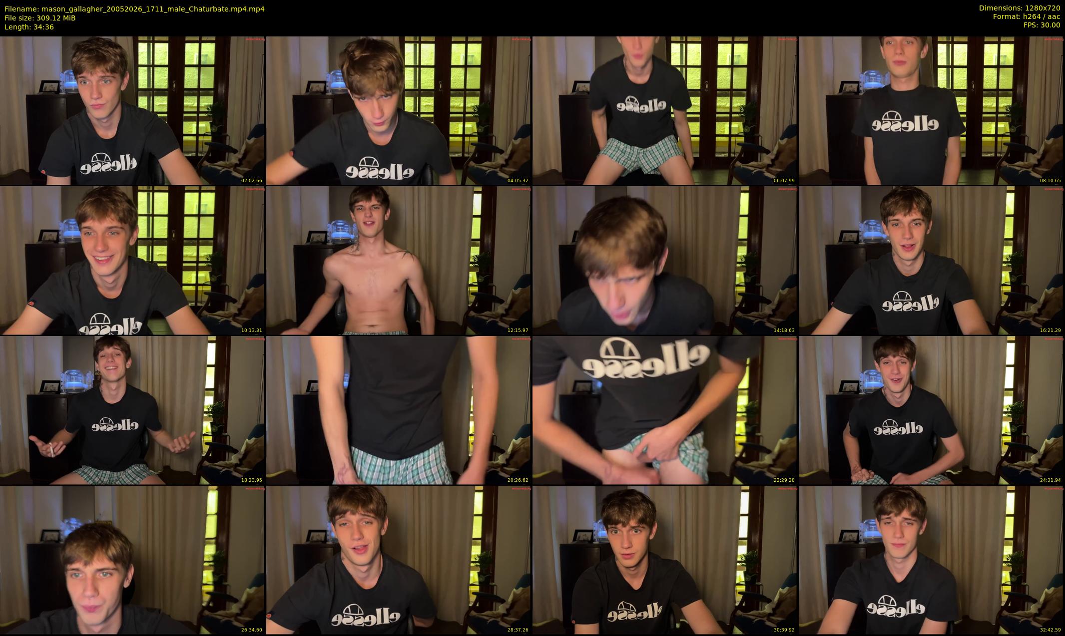 mason_gallagher — 35 minute Chaturbate male cam show recording, 720p, May 20, 2026