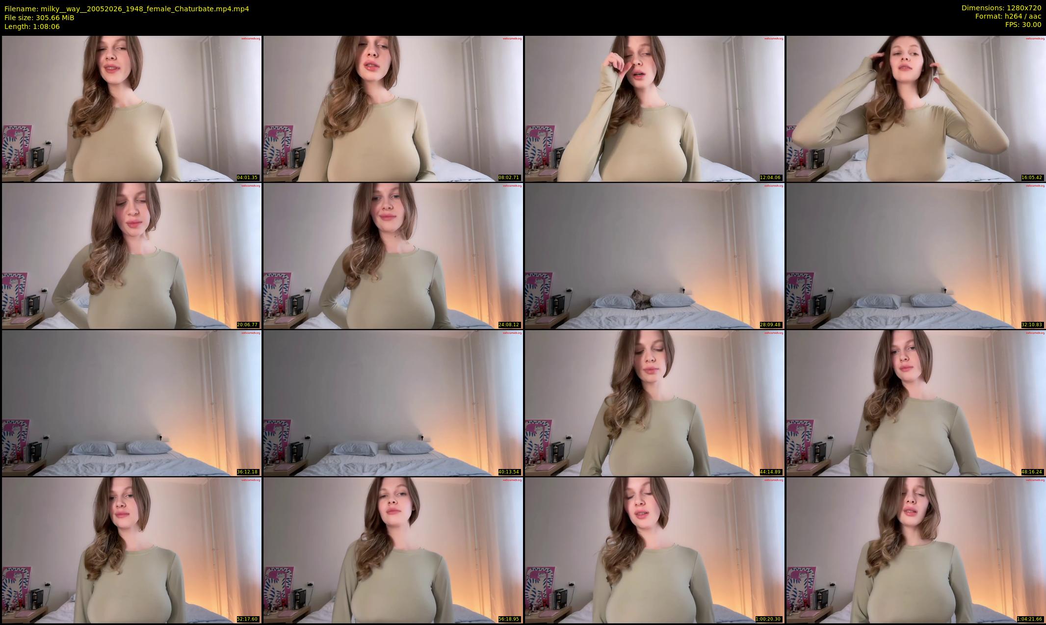 milky__way_ — 69 minute Chaturbate female cam show recording, 720p, May 20, 2026