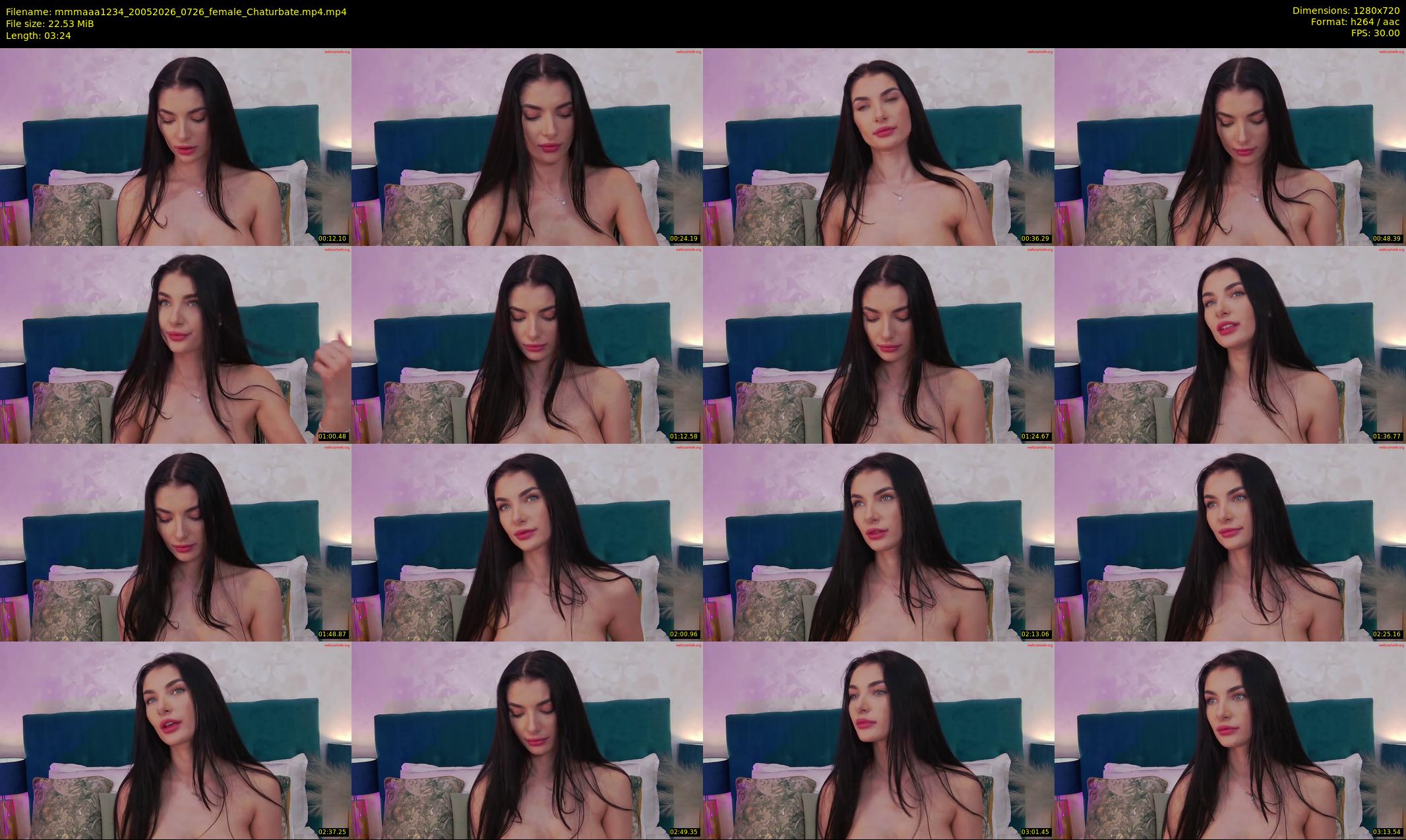 mmmaaa1234 — 4 minute Chaturbate female cam show recording, 720p, May 20, 2026