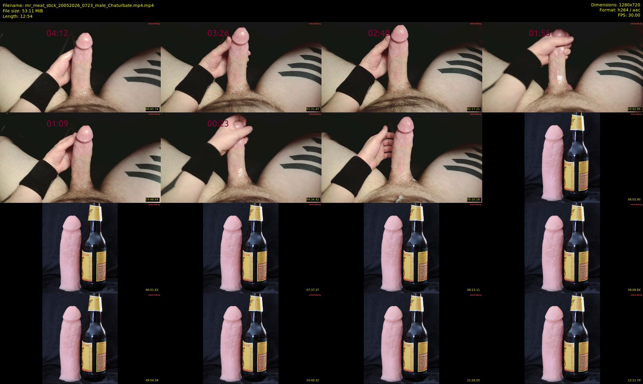 mr_meat_stick — 13 minute Chaturbate male cam show recording, 720p, May 20, 2026