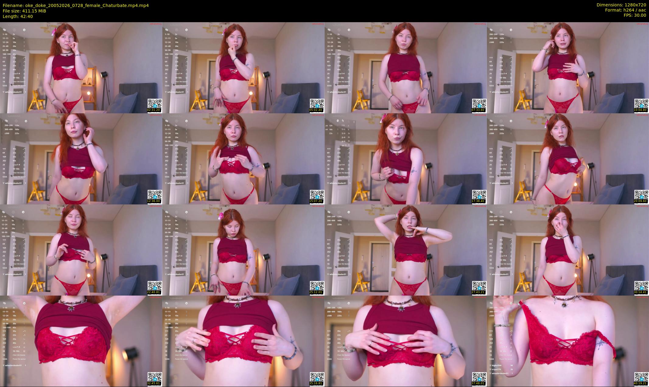 oke_doke — 43 minute Chaturbate female cam show recording, 720p, May 20, 2026