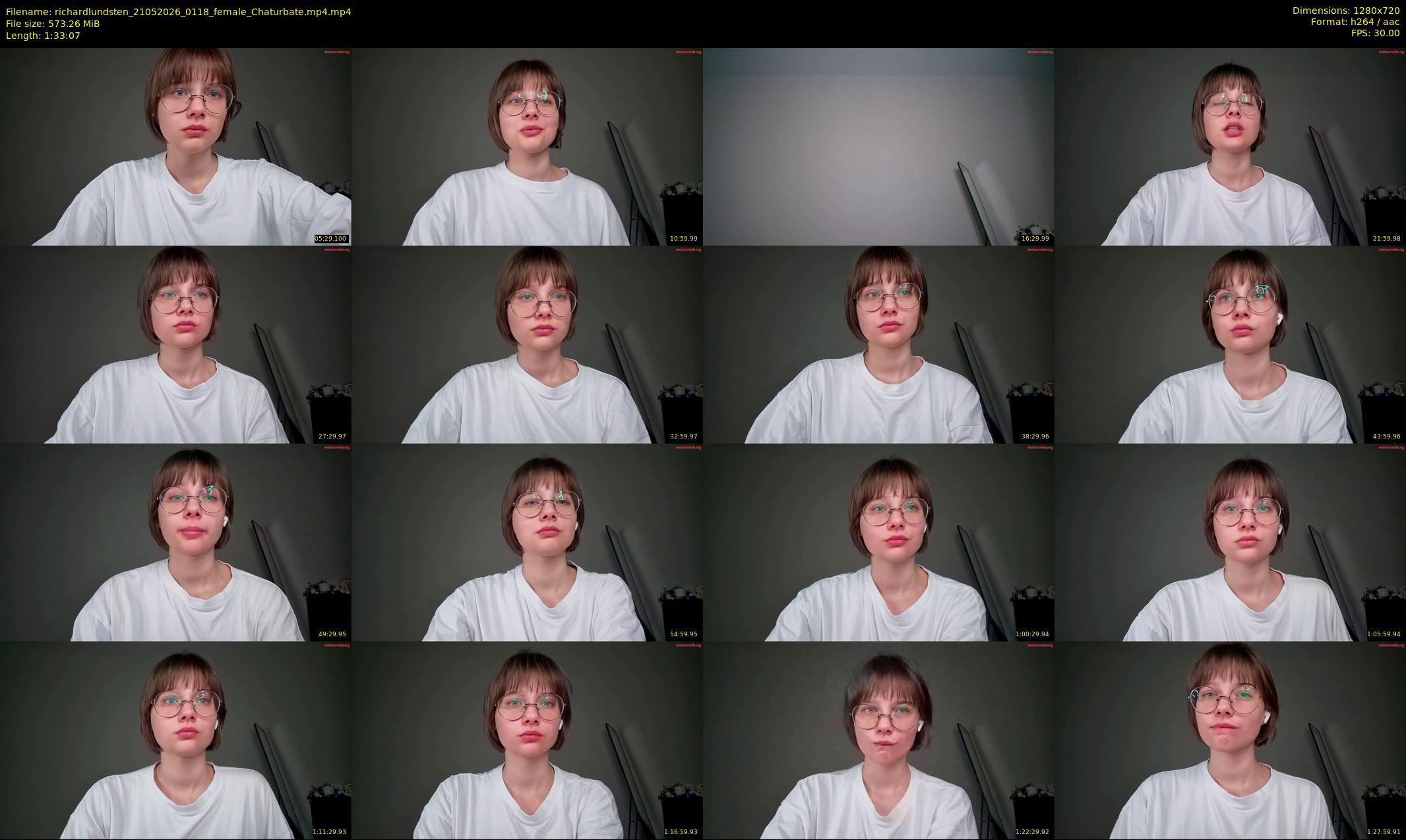 richardlundsten — 94 minute Chaturbate female cam show recording, 720p, May 21, 2026