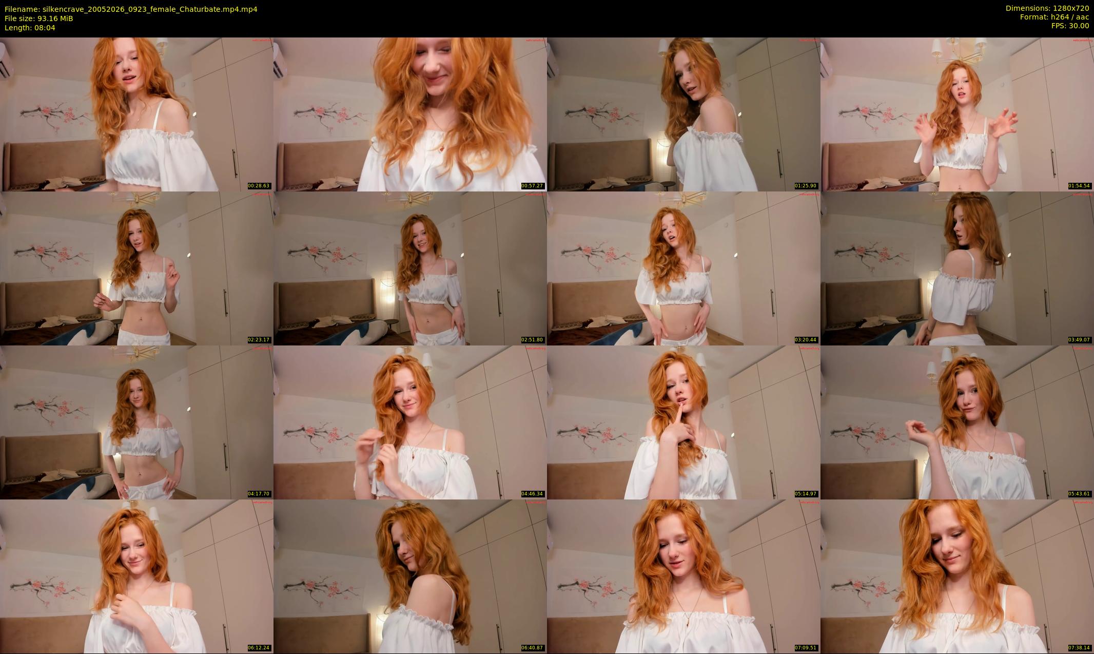 silkencrave — 9 minute Chaturbate female cam show recording, 720p, May 20, 2026