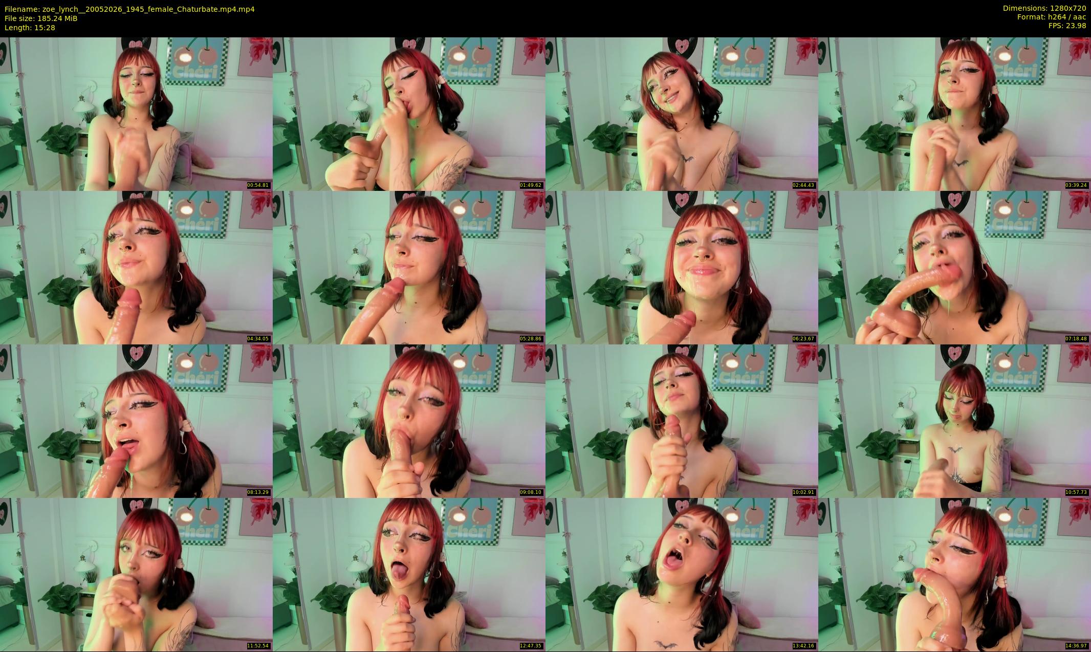 zoe_lynch_ — 16 minute Chaturbate female cam show recording, 720p, May 20, 2026