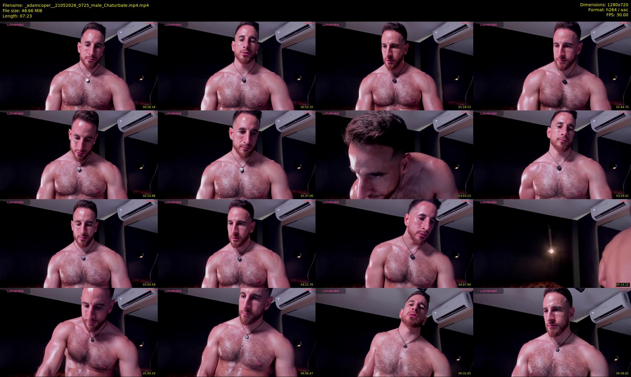 _adamcoper_ — 8 minute Chaturbate male cam show recording, 720p, May 21, 2026