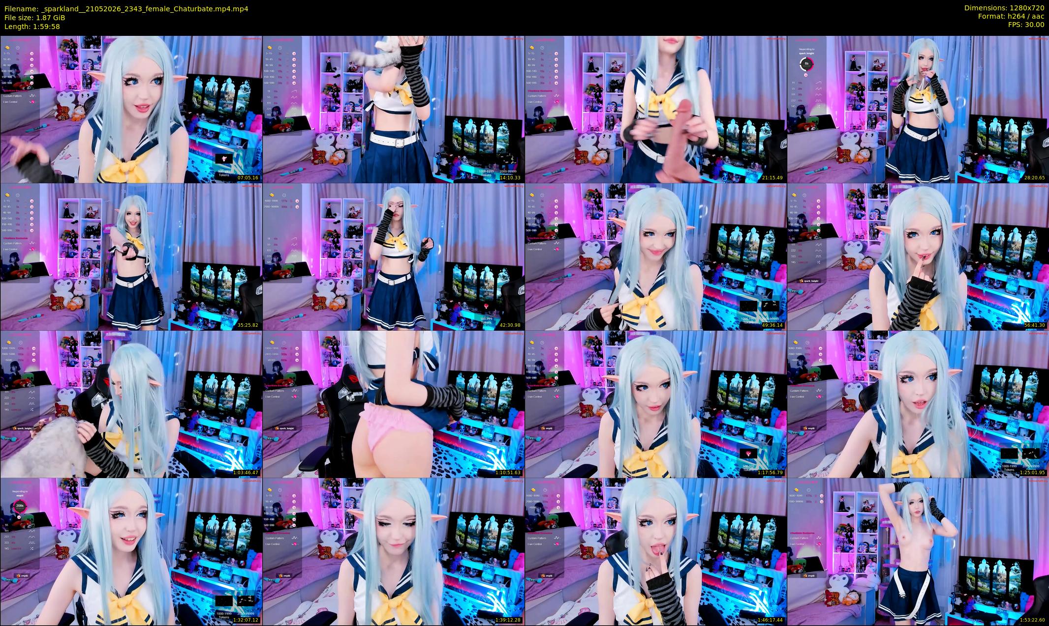 _sparkland_ — 120 minute Chaturbate female cam show recording, 720p, May 21, 2026