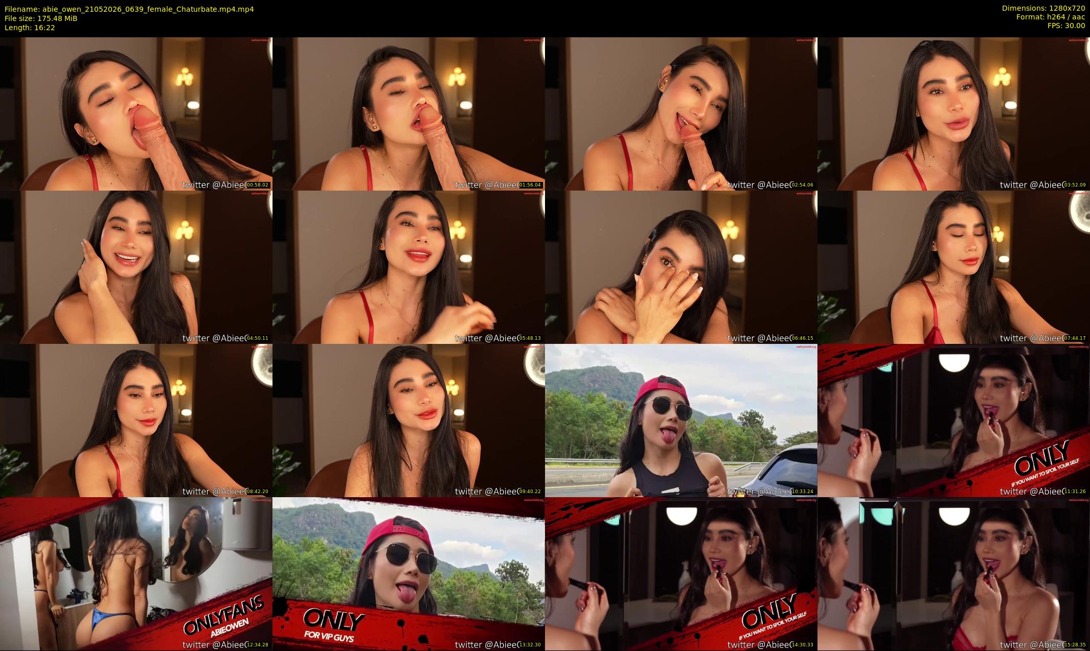 abie_owen — 17 minute Chaturbate female cam show recording, 720p, May 21, 2026