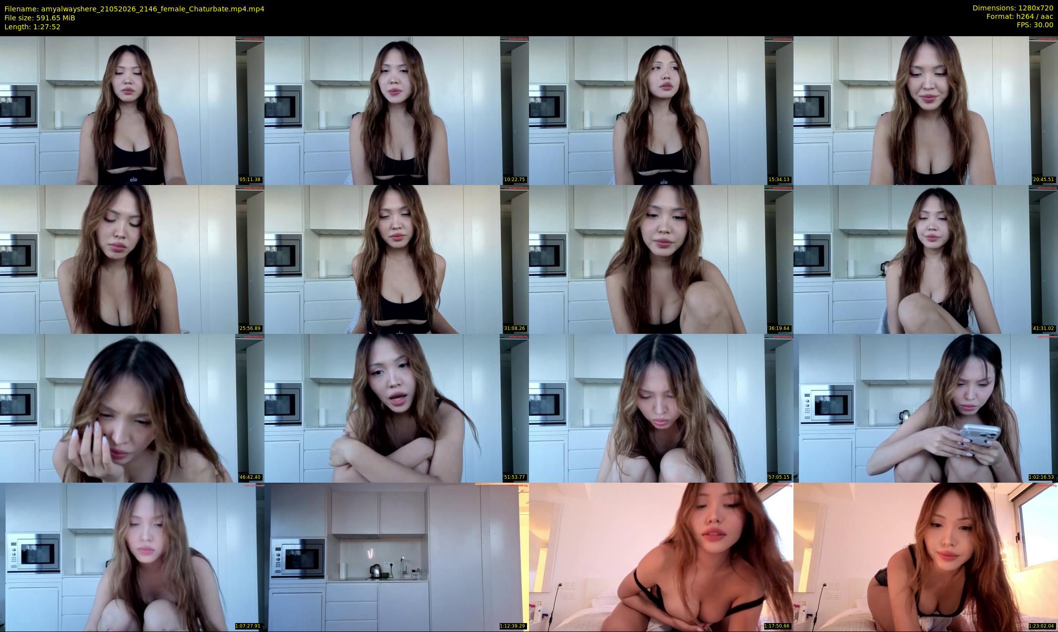 amyalwayshere — 88 minute Chaturbate female cam show recording, 720p, May 21, 2026