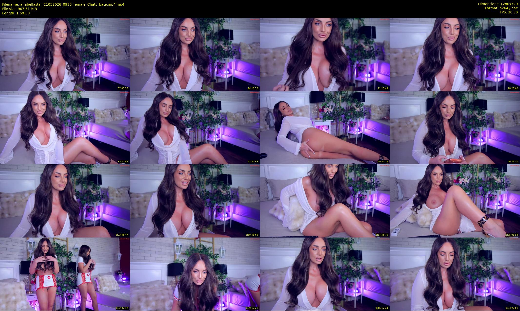 anabellastar — 120 minute Chaturbate female cam show recording, 720p, May 21, 2026