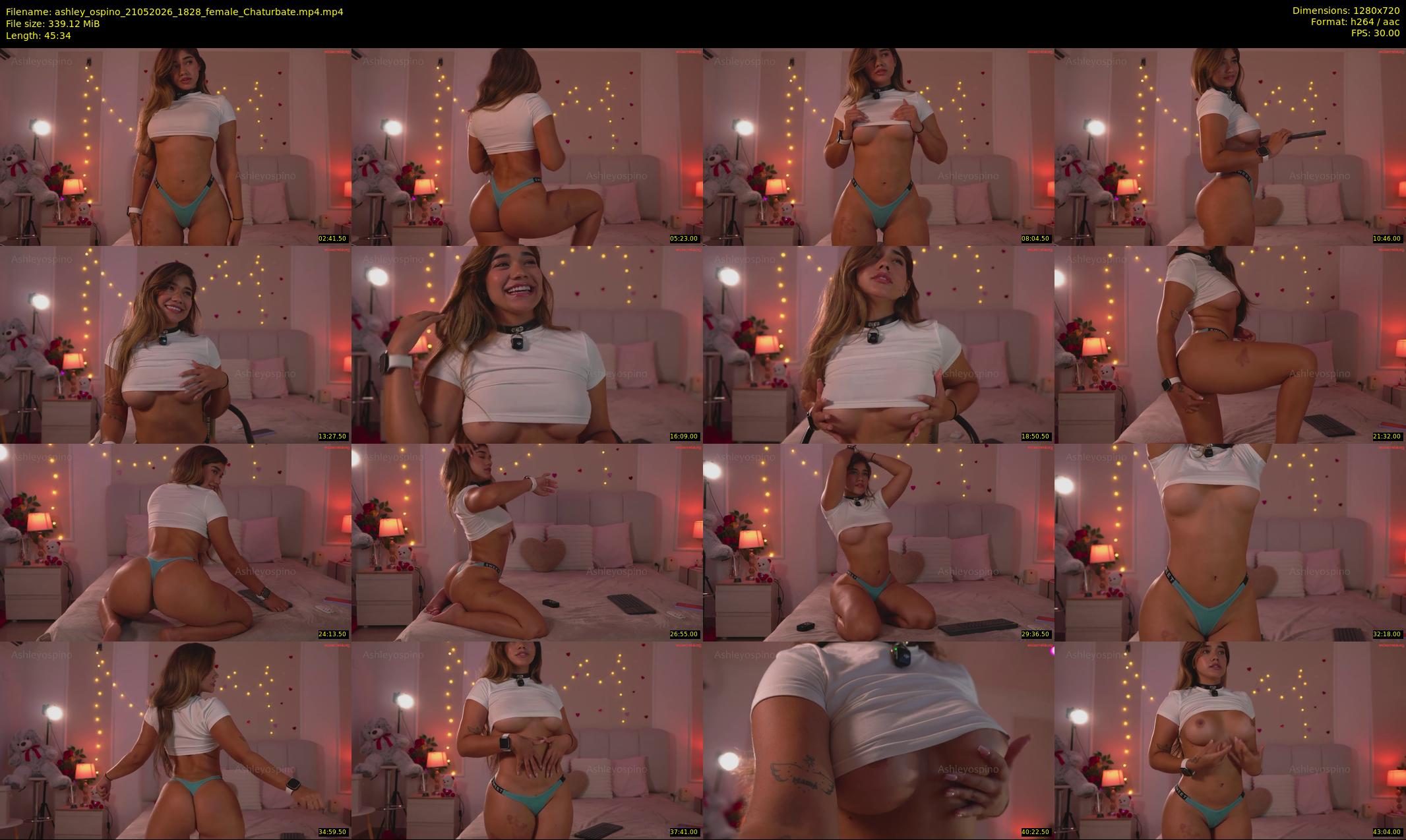ashley_ospino — 46 minute Chaturbate couple cam show recording, 720p, May 21, 2026