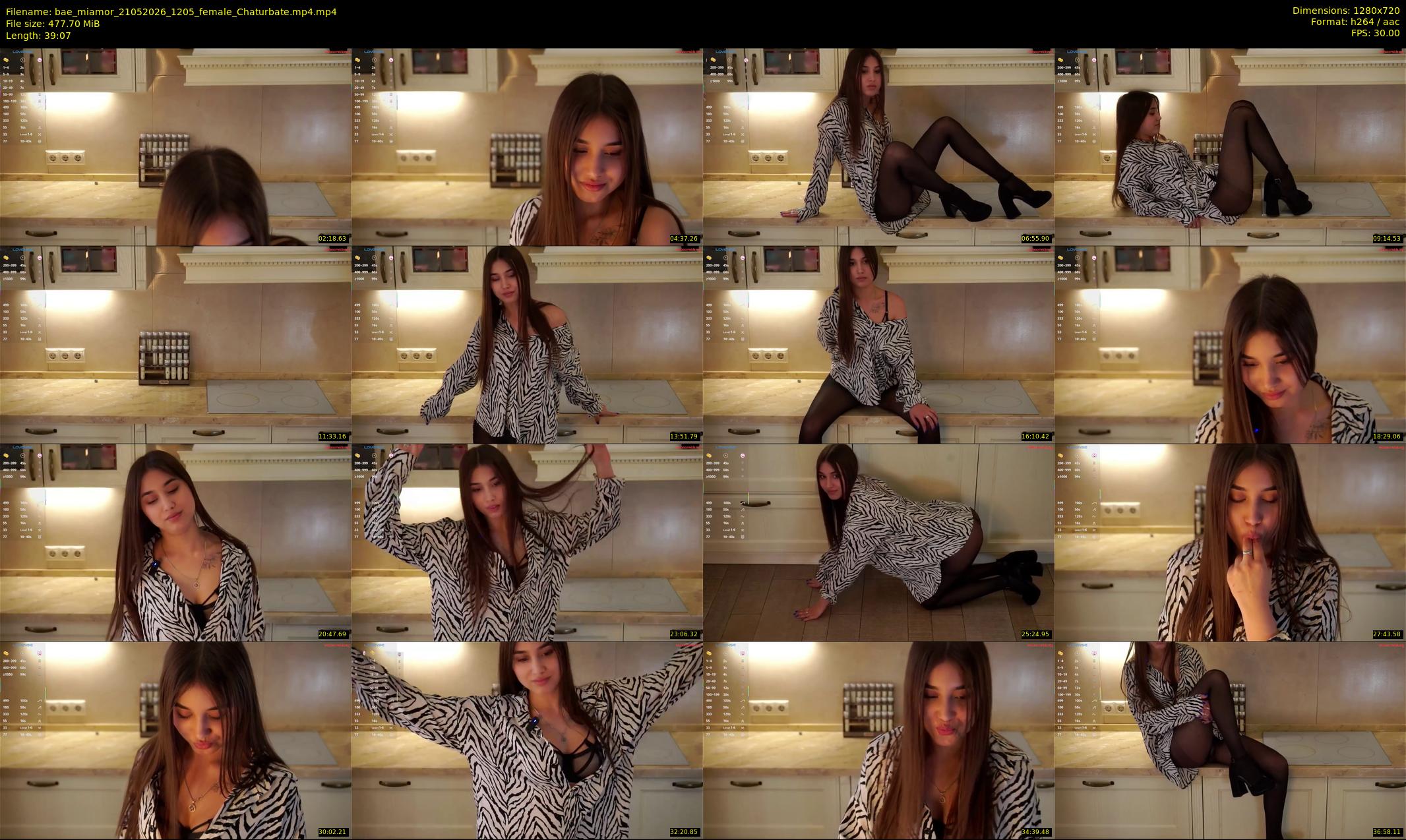 bae_miamor — 40 minute Chaturbate female cam show recording, 720p, May 21, 2026