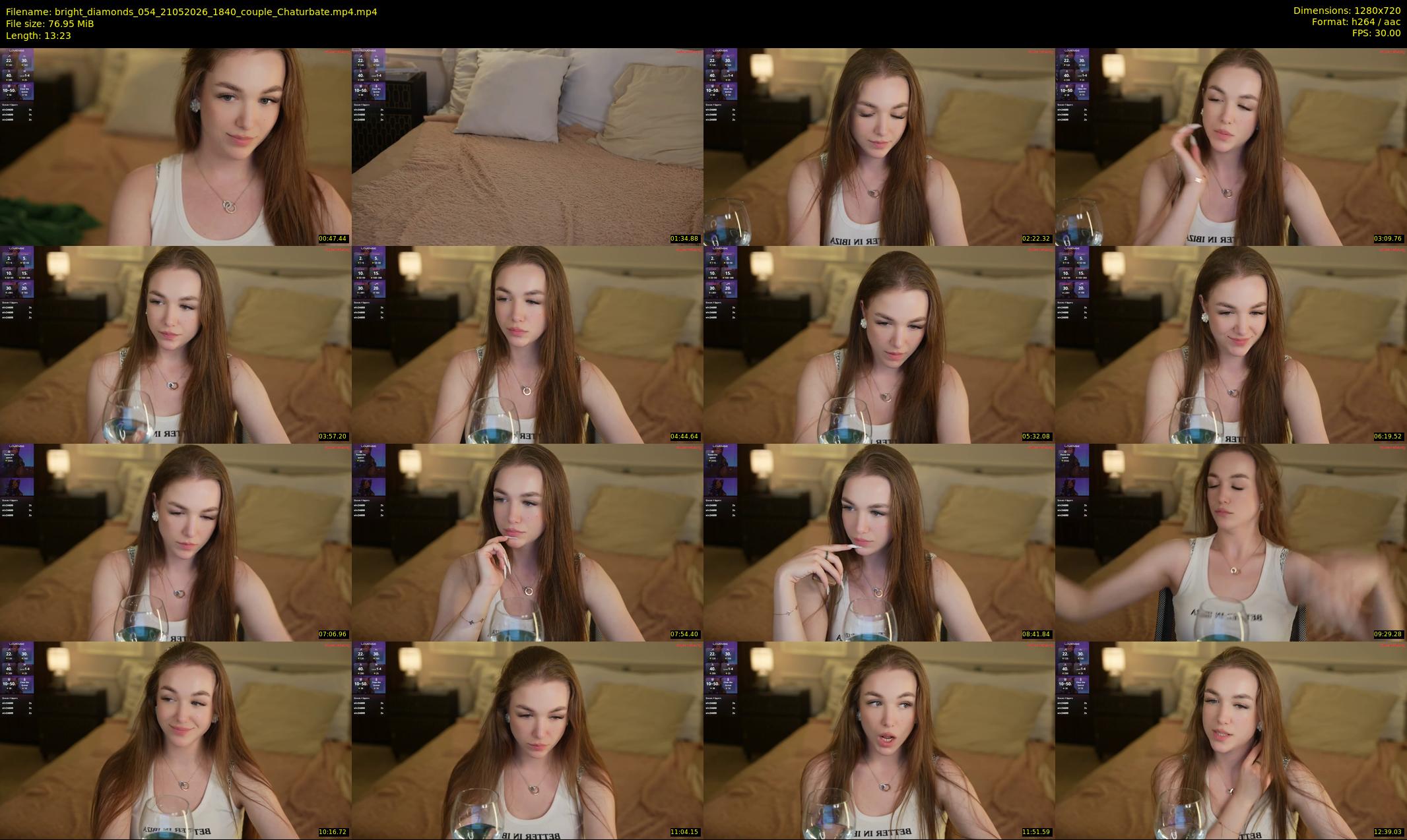 bright_diamonds_054 — 14 minute Chaturbate couple cam show recording, 720p, May 21, 2026