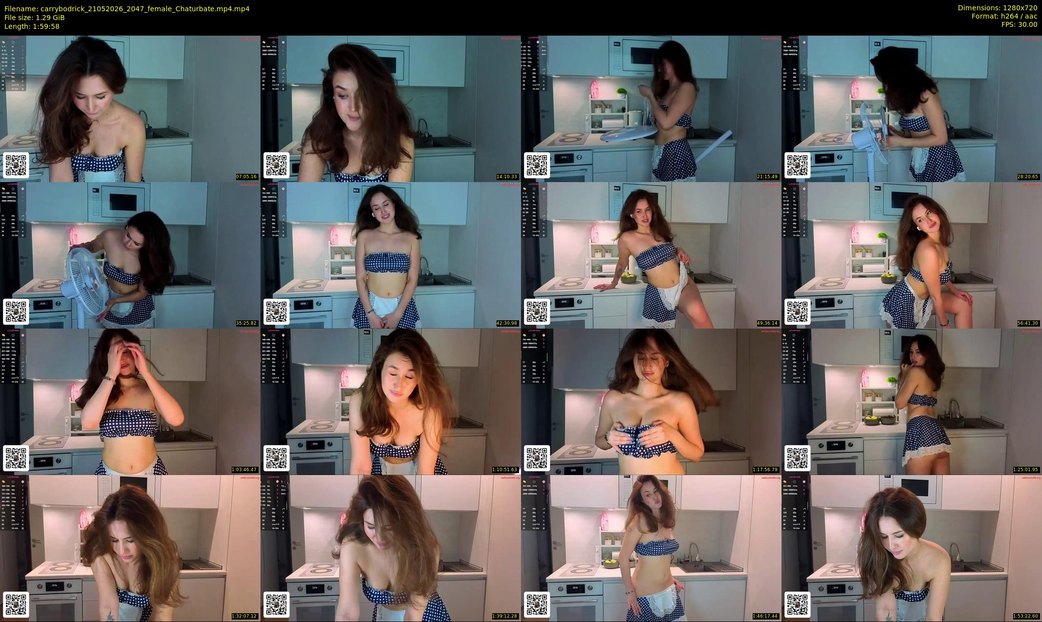 carrybodrick — 120 minute Chaturbate female cam show recording, 720p, May 21, 2026