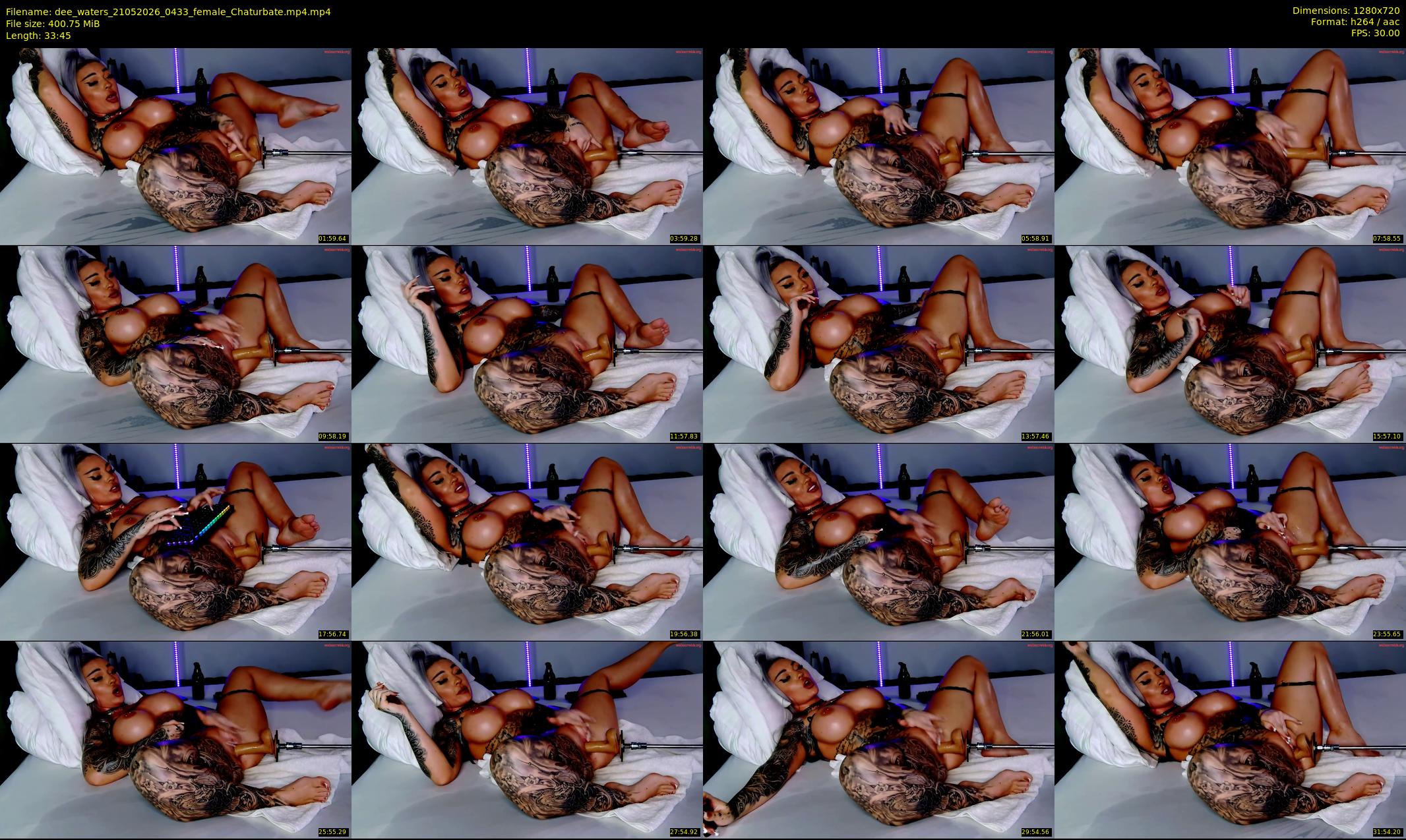 dee_waters — 34 minute Chaturbate female cam show recording, 720p, May 21, 2026