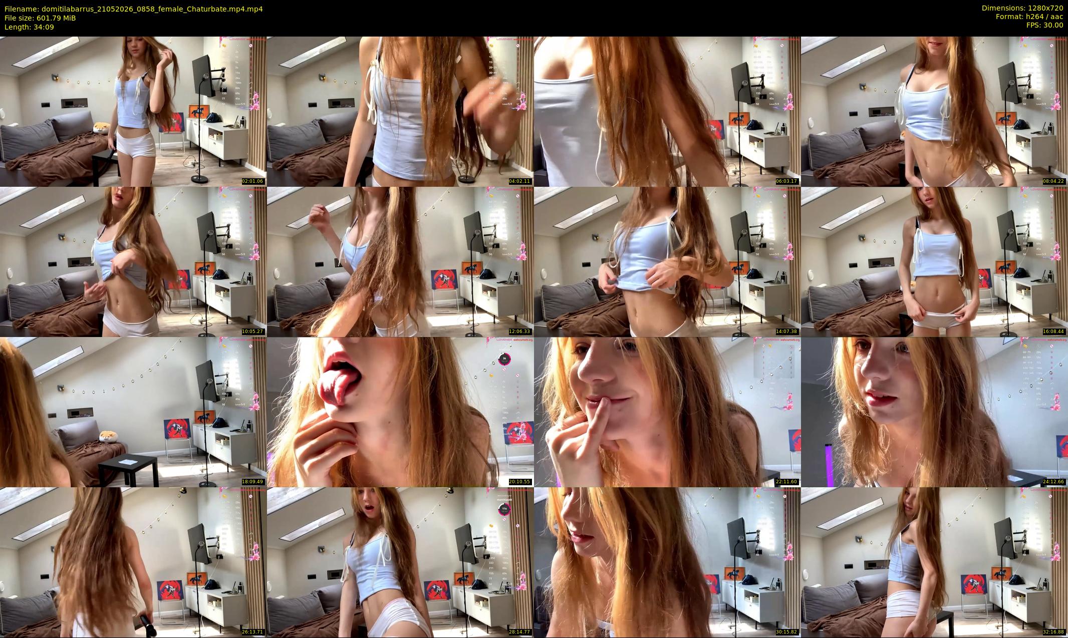 domitilabarrus — 35 minute Chaturbate female cam show recording, 720p, May 21, 2026
