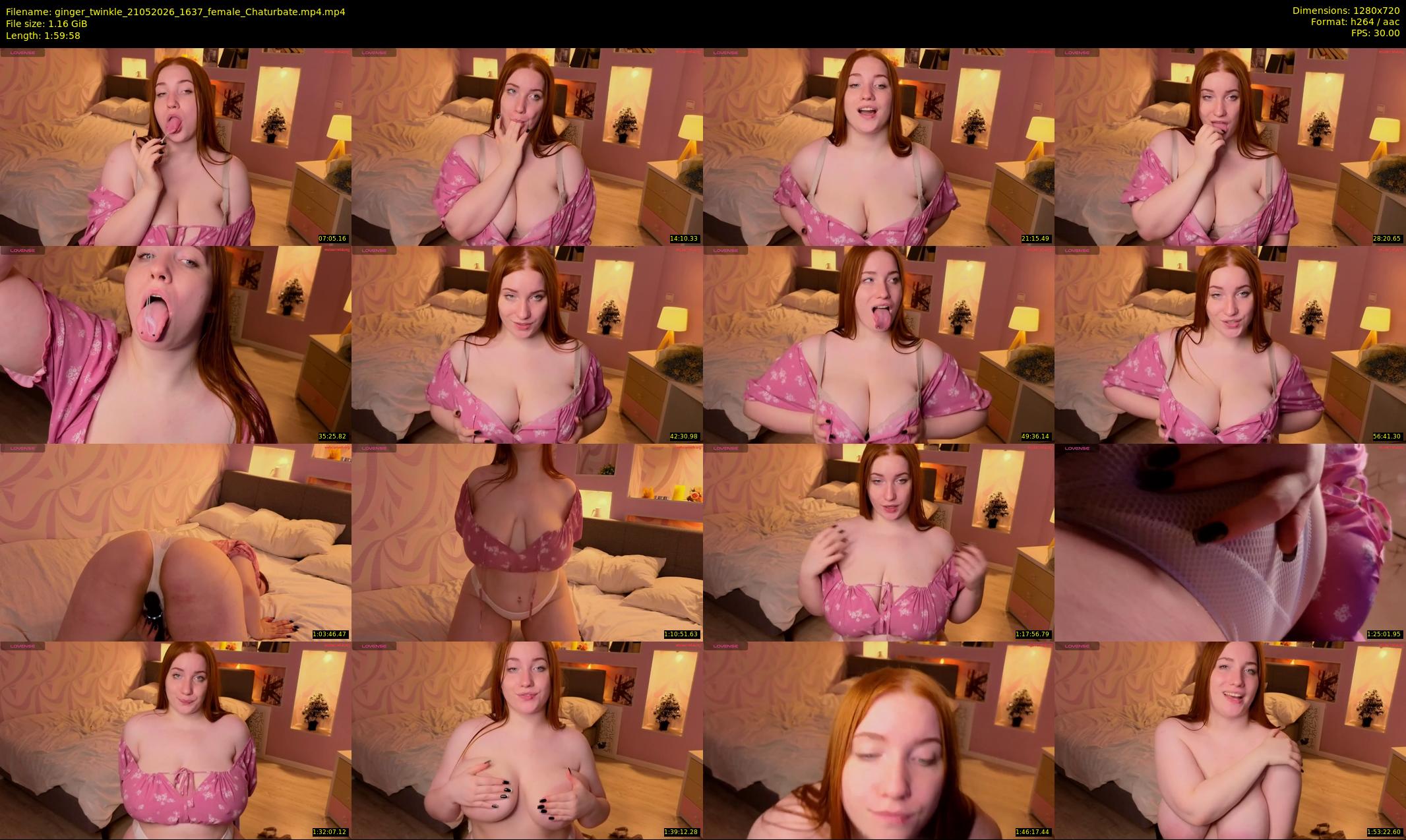 ginger_twinkle — 120 minute Chaturbate female cam show recording, 720p, May 21, 2026