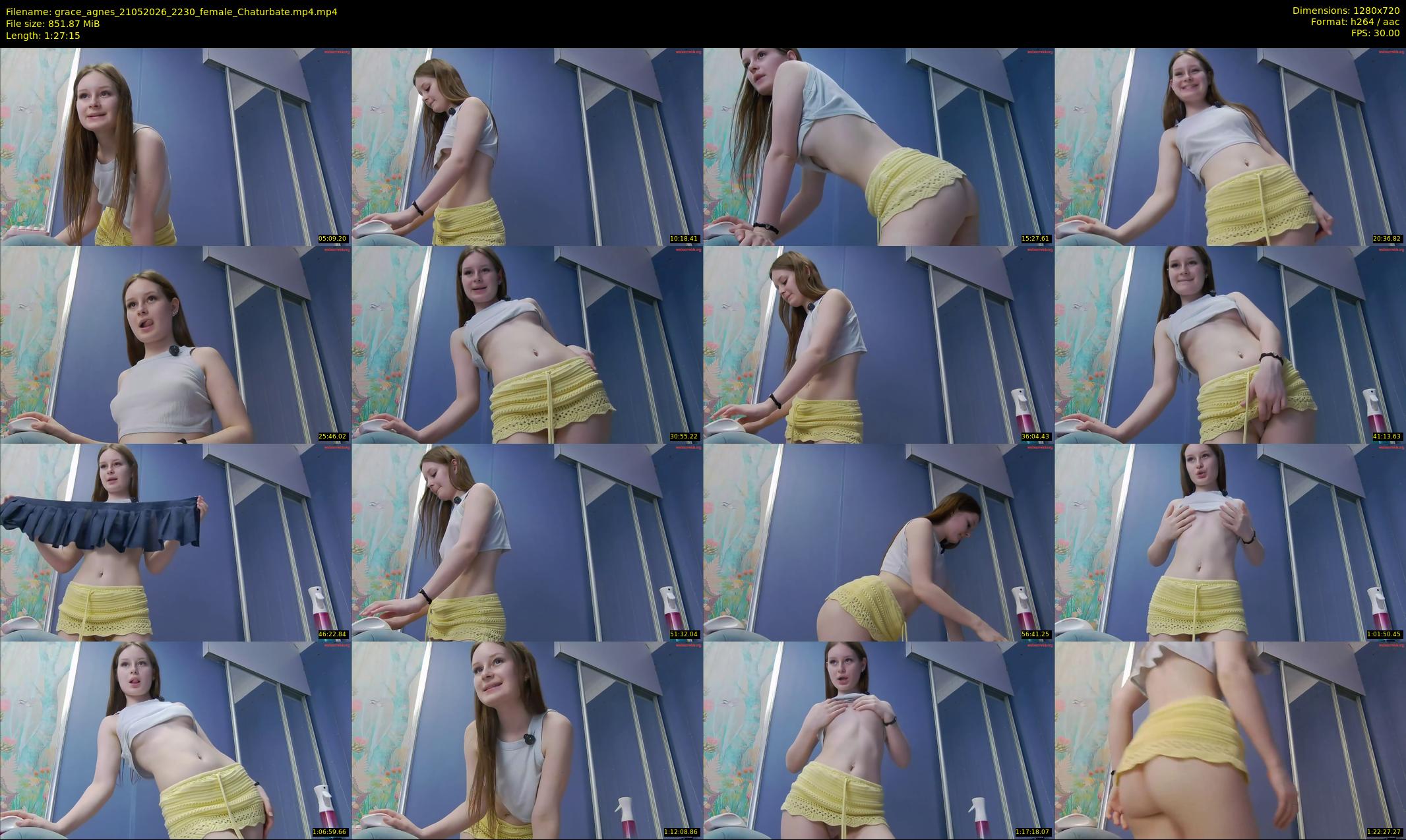 grace_agnes — 88 minute Chaturbate female cam show recording, 720p, May 21, 2026