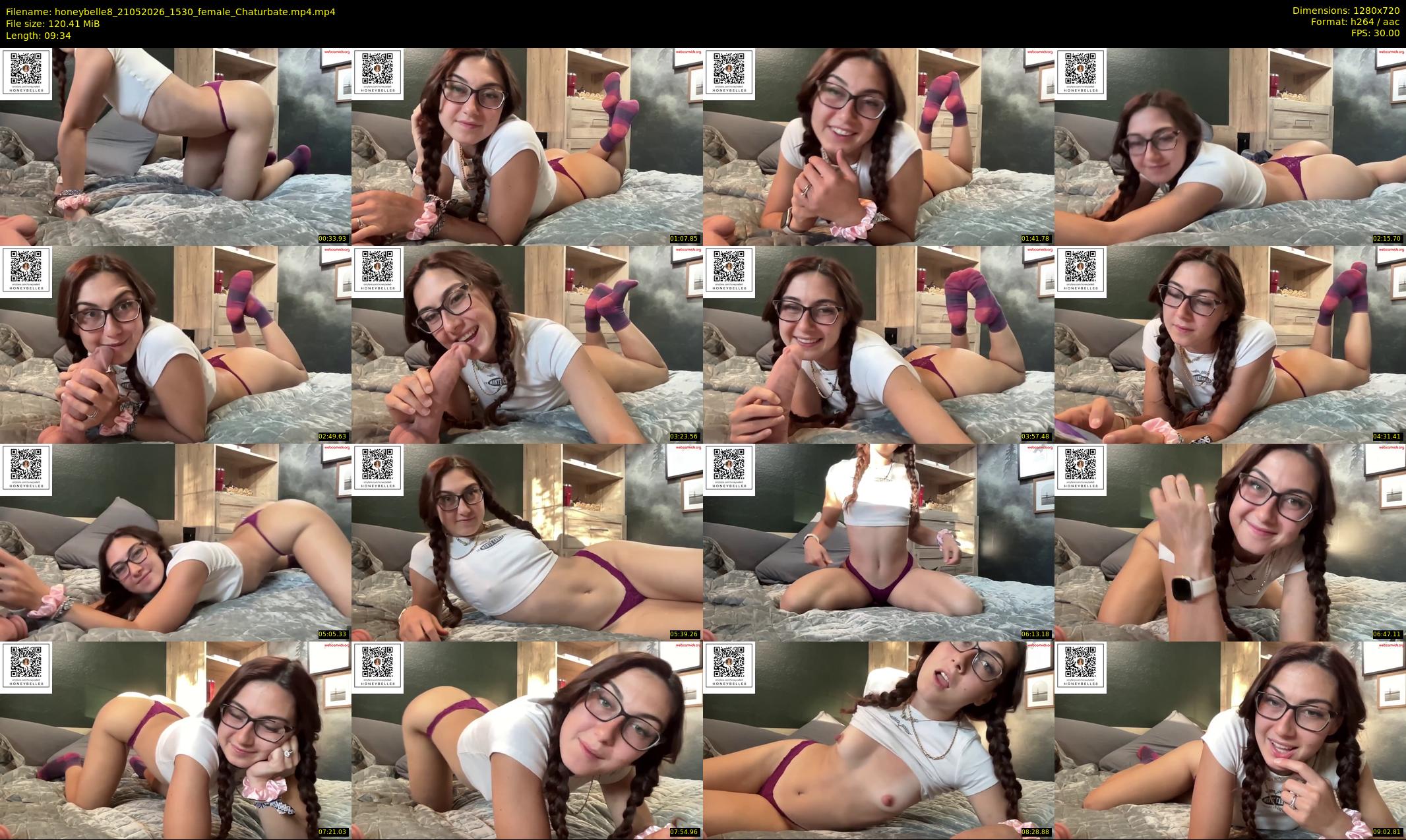 honeybelle8 — 10 minute Chaturbate couple cam show recording, 720p, May 21, 2026