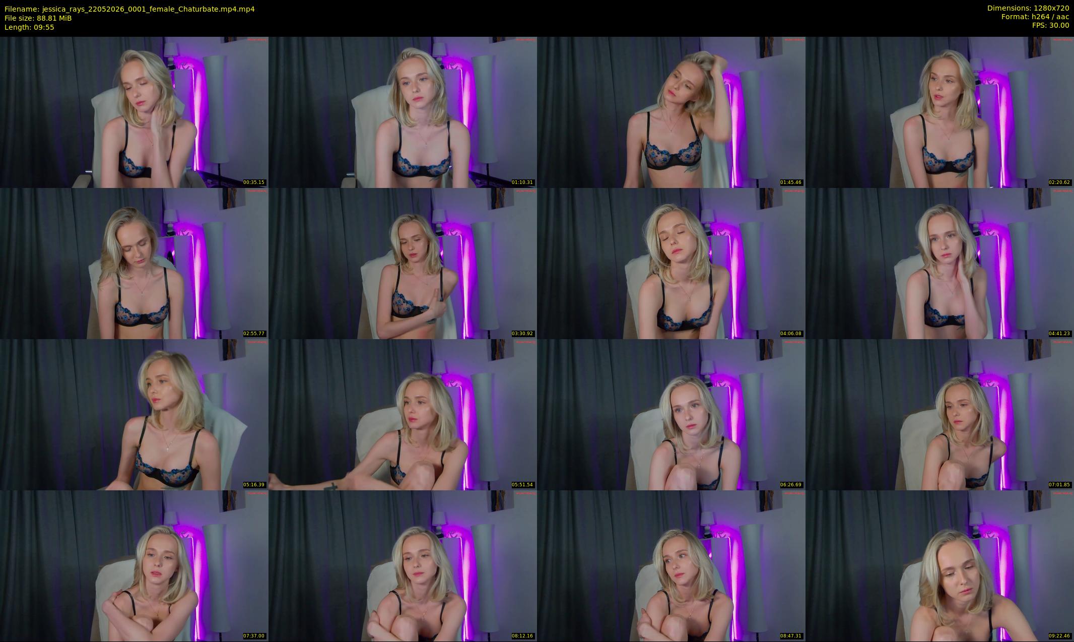 jessica_rays — 10 minute Chaturbate couple cam show recording, 720p, May 22, 2026