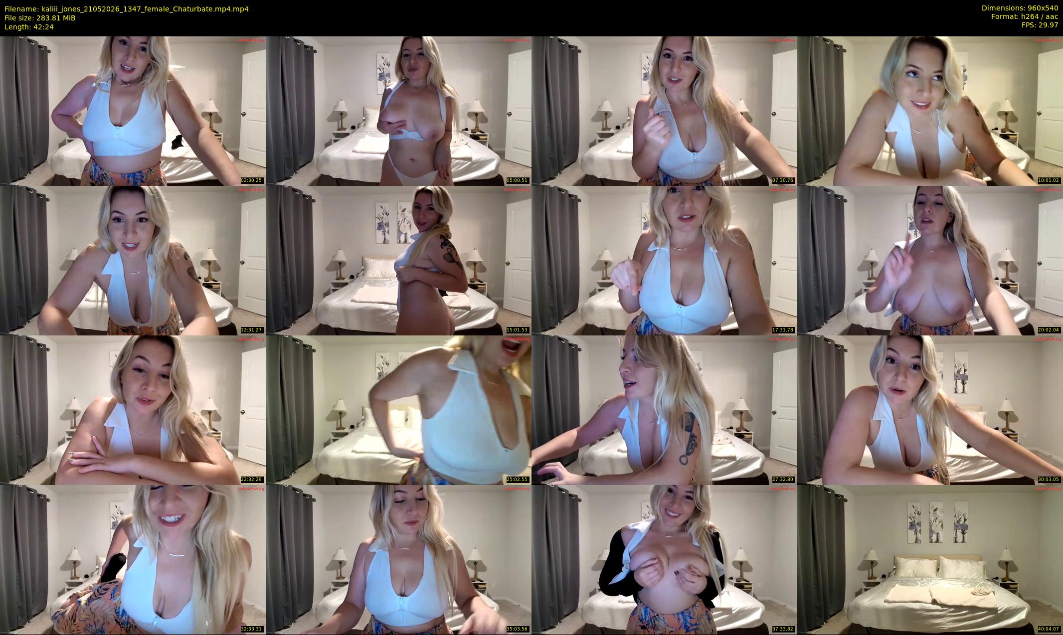 kaliii_jones — 43 minute Chaturbate female cam show recording, 480p, May 21, 2026