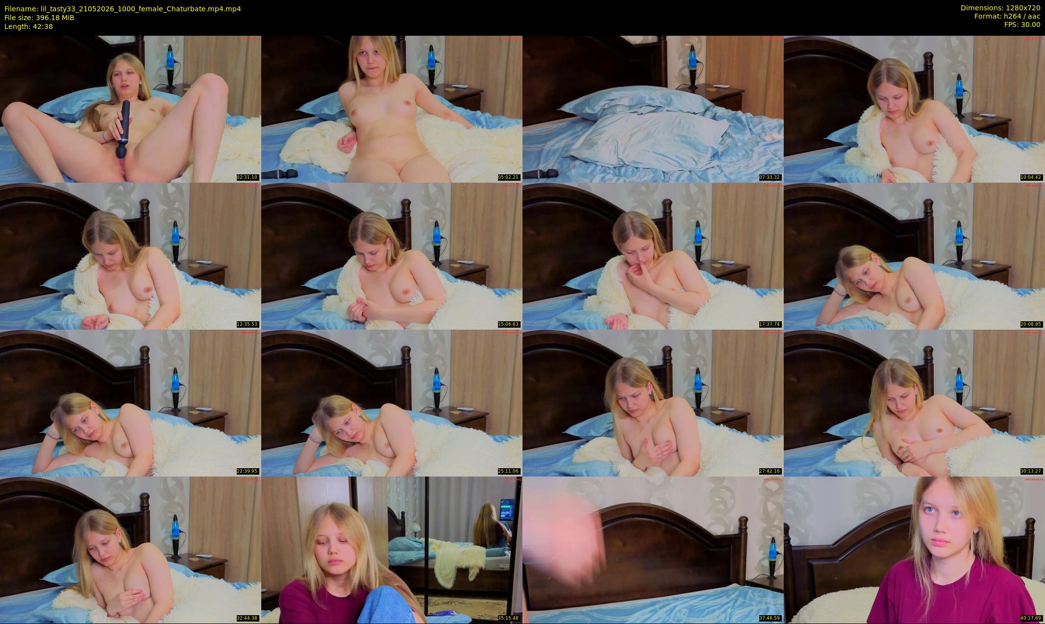 lil_tasty33 — 43 minute Chaturbate female cam show recording, 720p, May 21, 2026