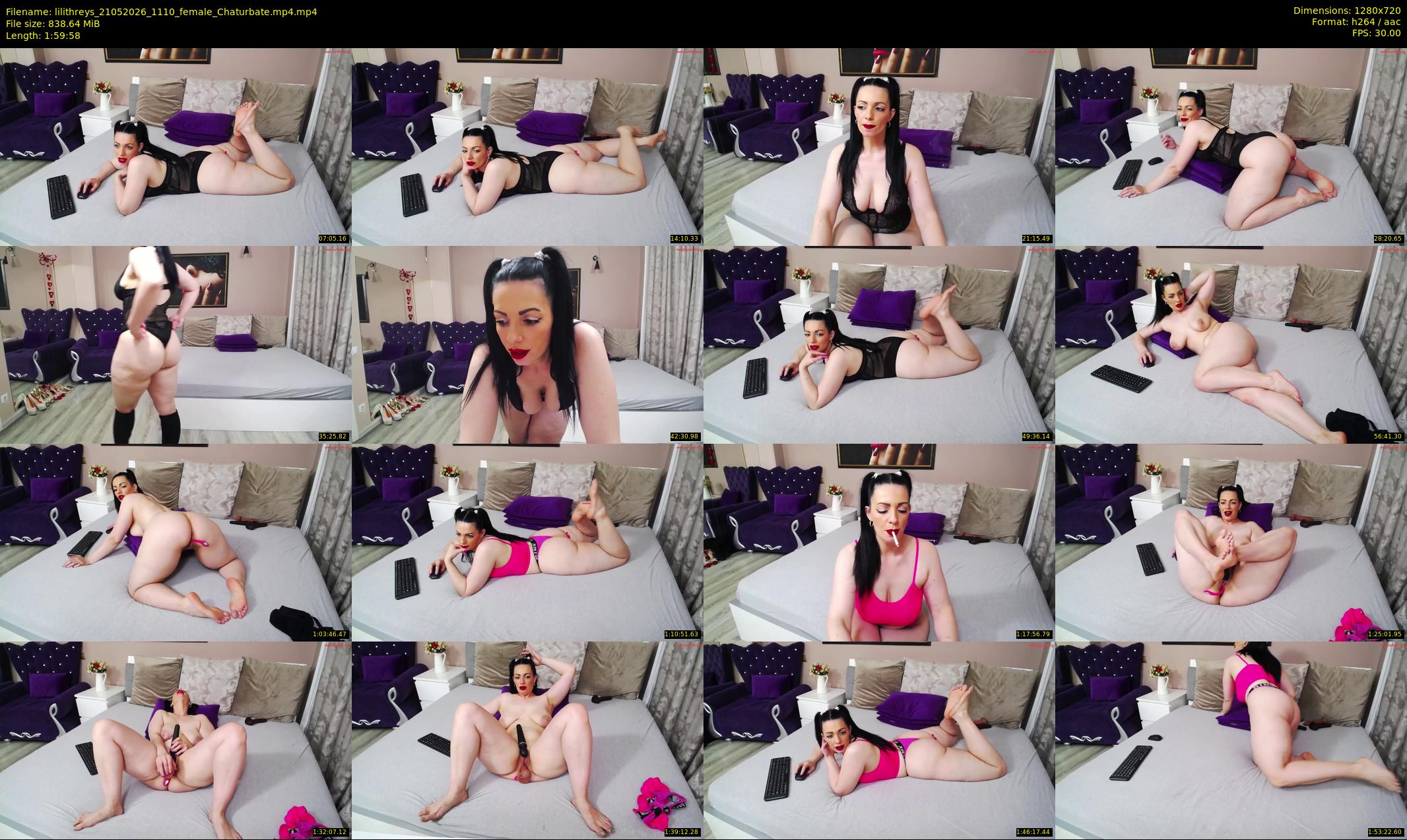 lilithreys — 120 minute Chaturbate female cam show recording, 720p, May 21, 2026