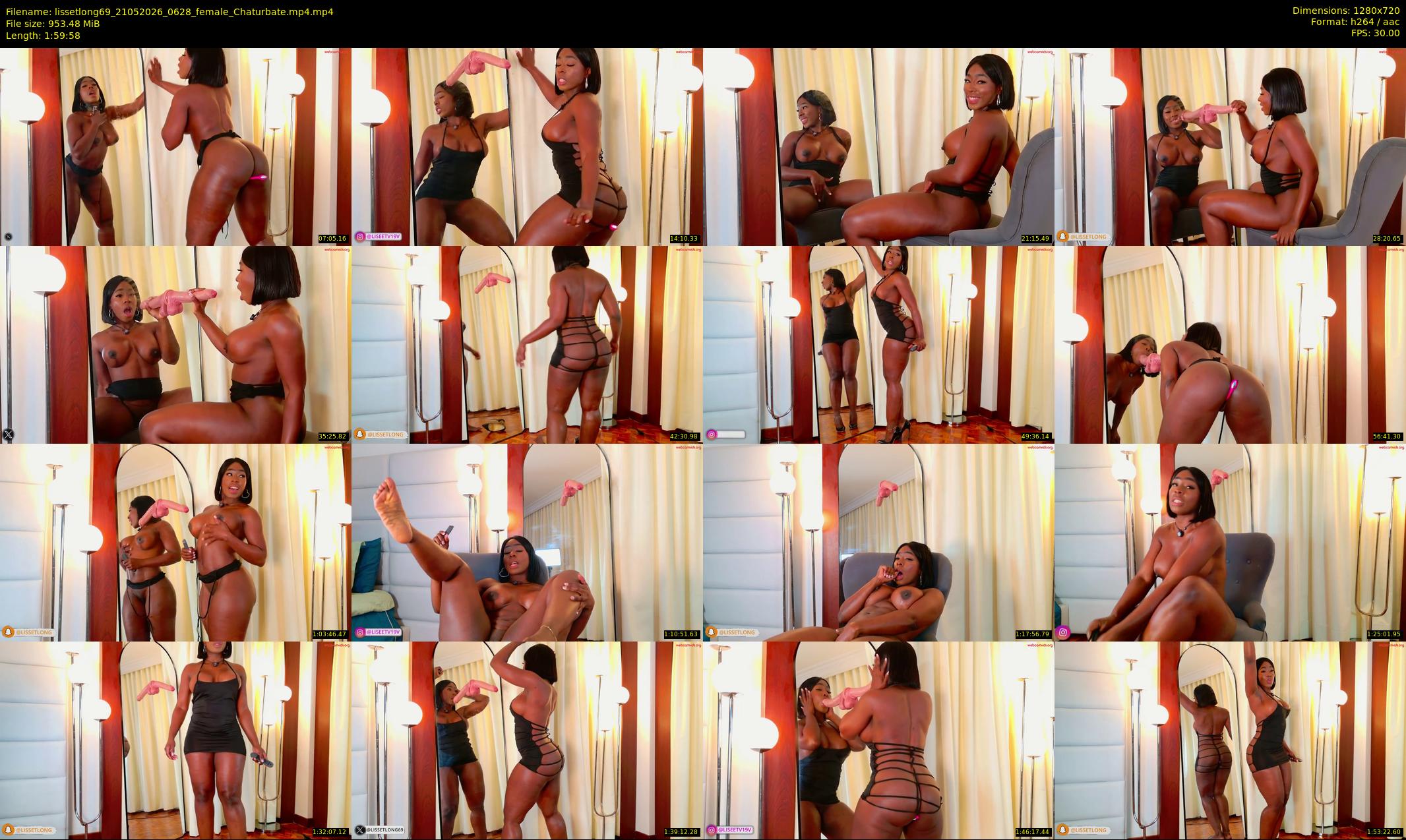 lissetlong69 — 120 minute Chaturbate female cam show recording, 720p, May 21, 2026