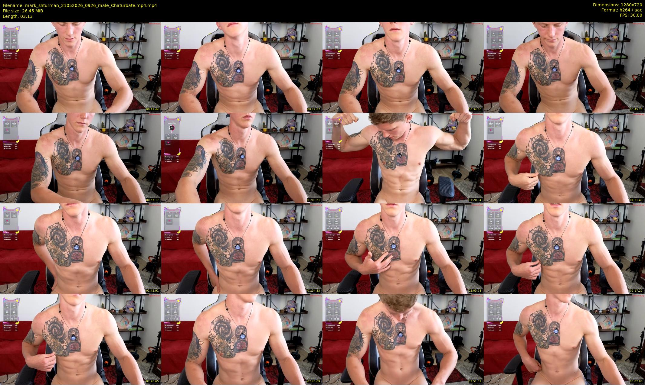 mark_shturman — 4 minute Chaturbate male cam show recording, 720p, May 21, 2026